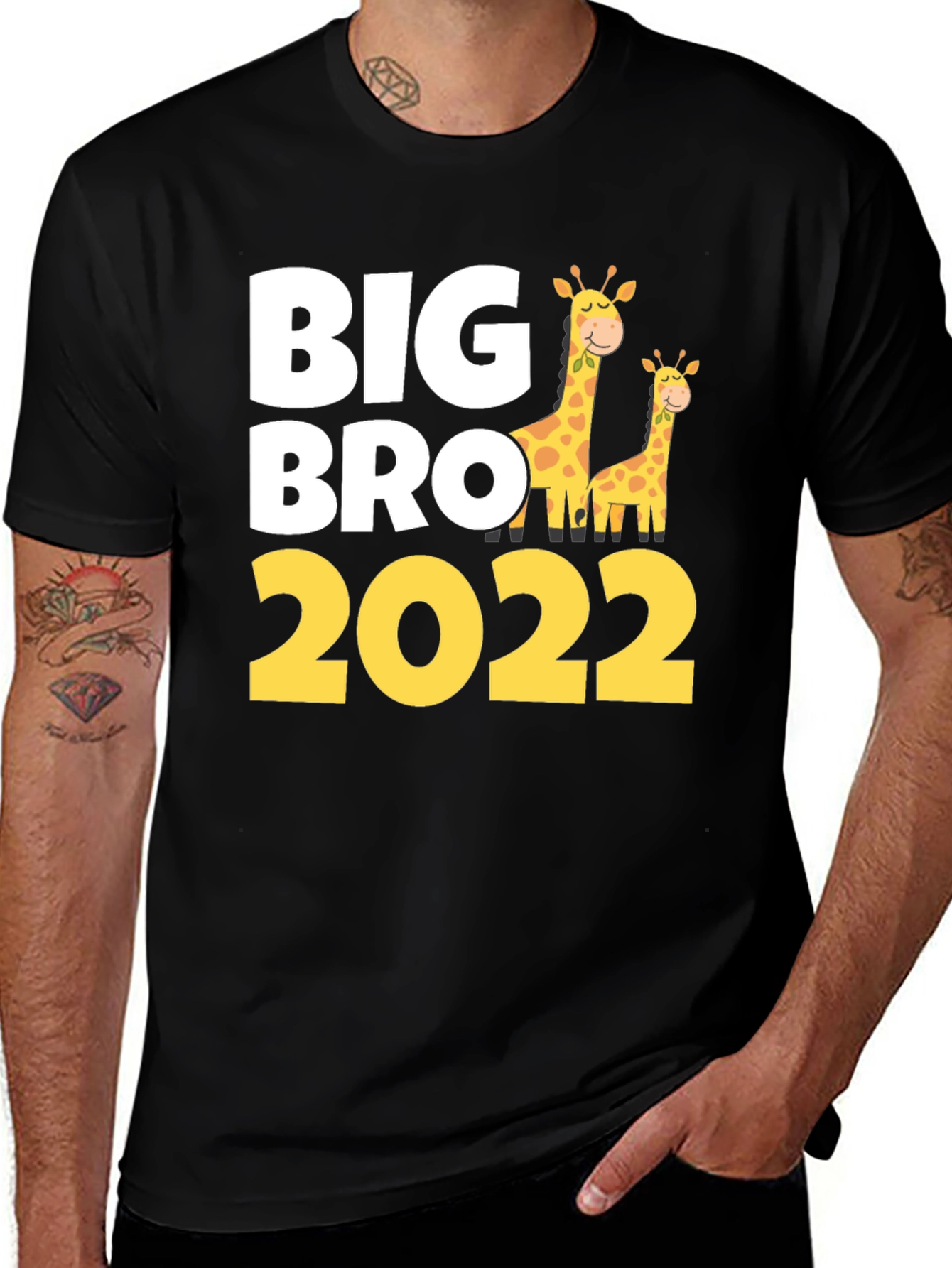Variant 19 of Big Bro 2022 Giraffe T-Shirt