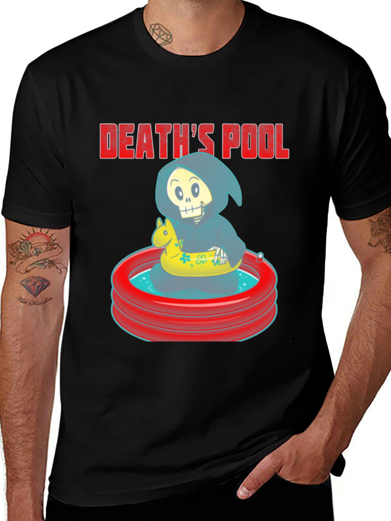 Variant 12 of Death's Pool T-Shirt - Grim Reaper Summer Fun