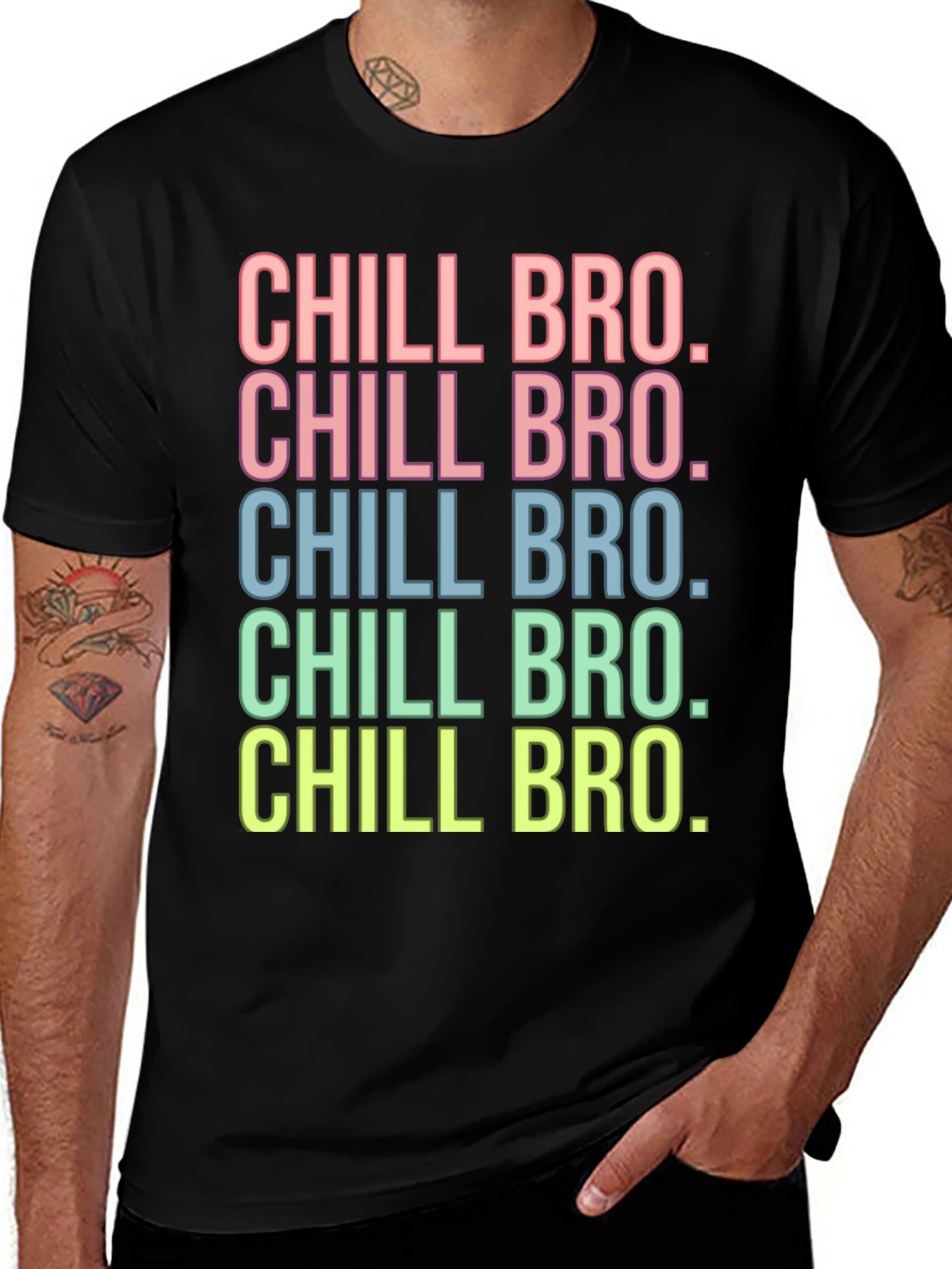 Chill Bro T-Shirt - Fun Graphic Tee