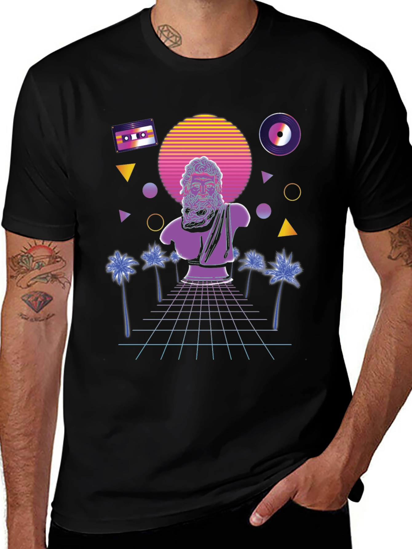 Variant 28 of Retro Vaporwave Aesthetic T-Shirt