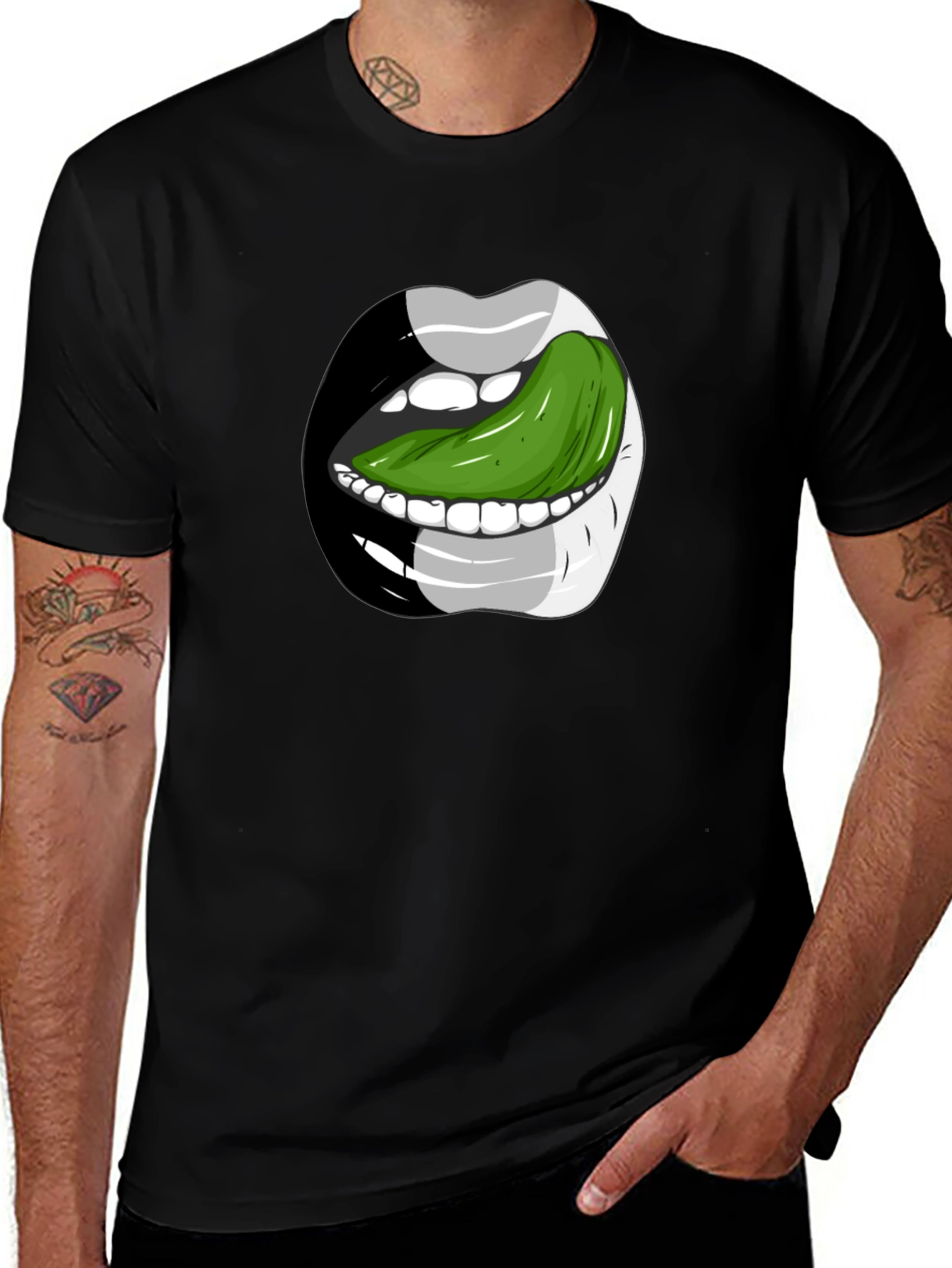 Pickle Lips Graphic T-Shirt - Unisex Cotton Tee
