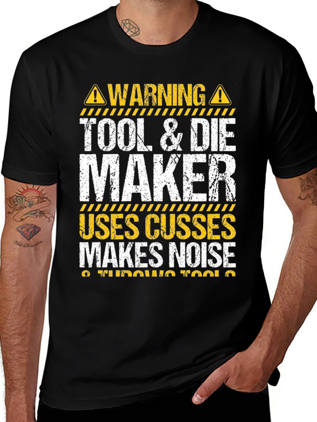 Tool & Die Maker Funny Warning T-Shirt