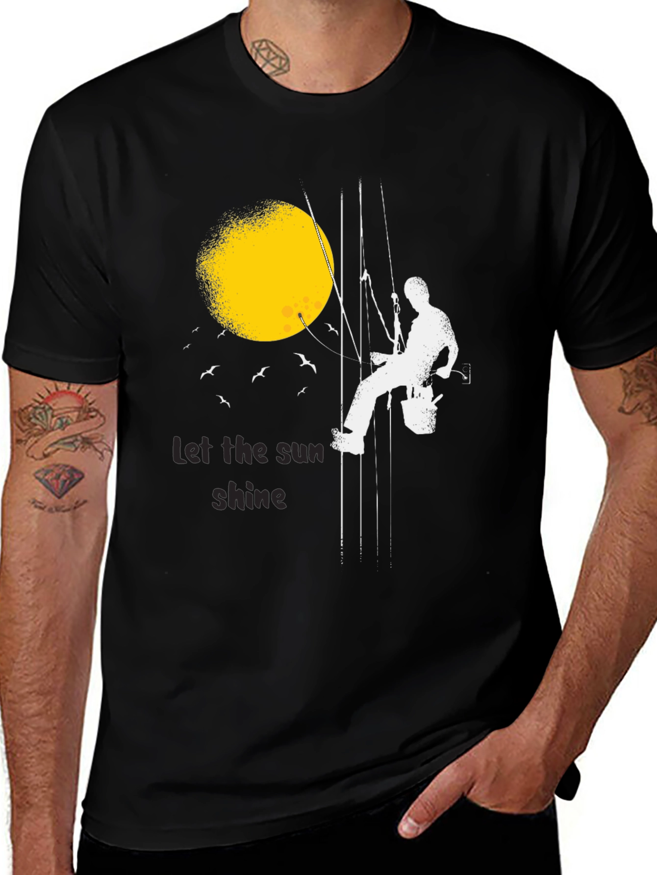 Variant 12 of Let The Sun Shine Graphic T-Shirt