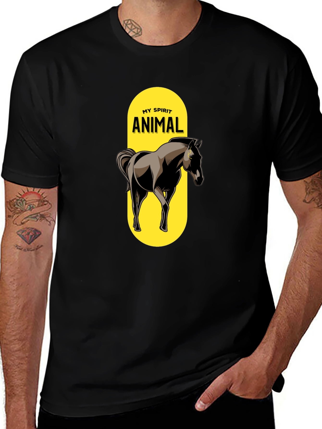 Variant 18 of My Spirit Animal Horse Graphic T-Shirt