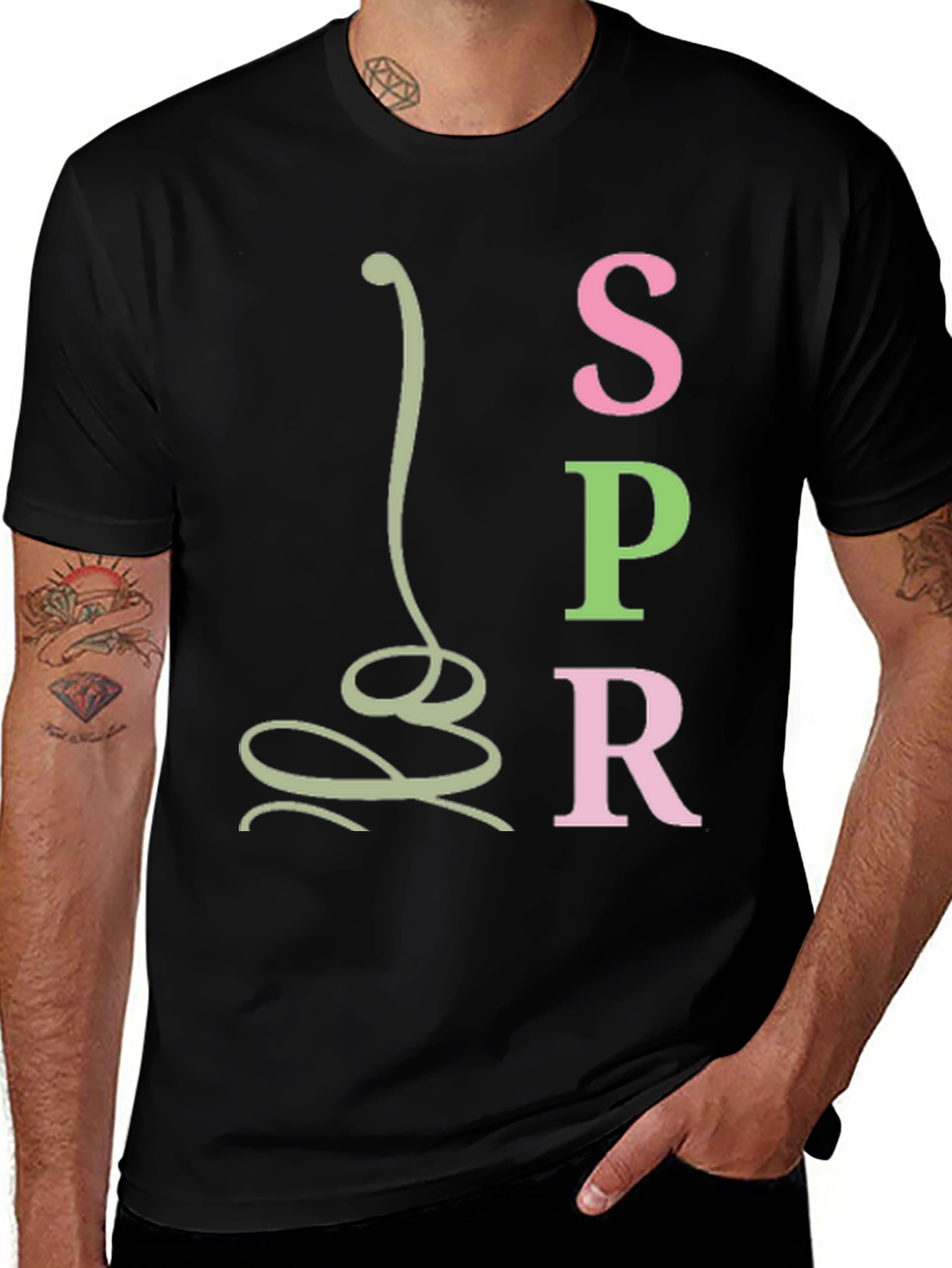 Variant 21 of SPR Letter Graphic T-Shirt