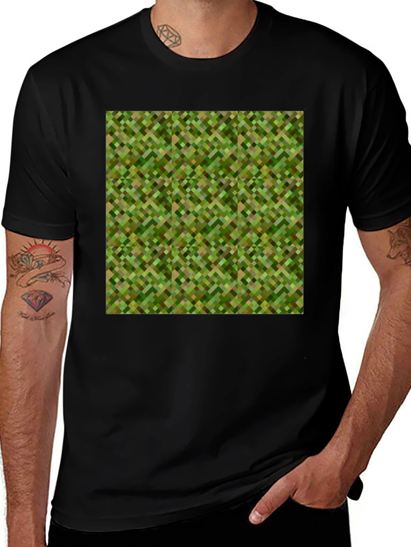 Variant 8 of Pixelated Camo T-Shirt