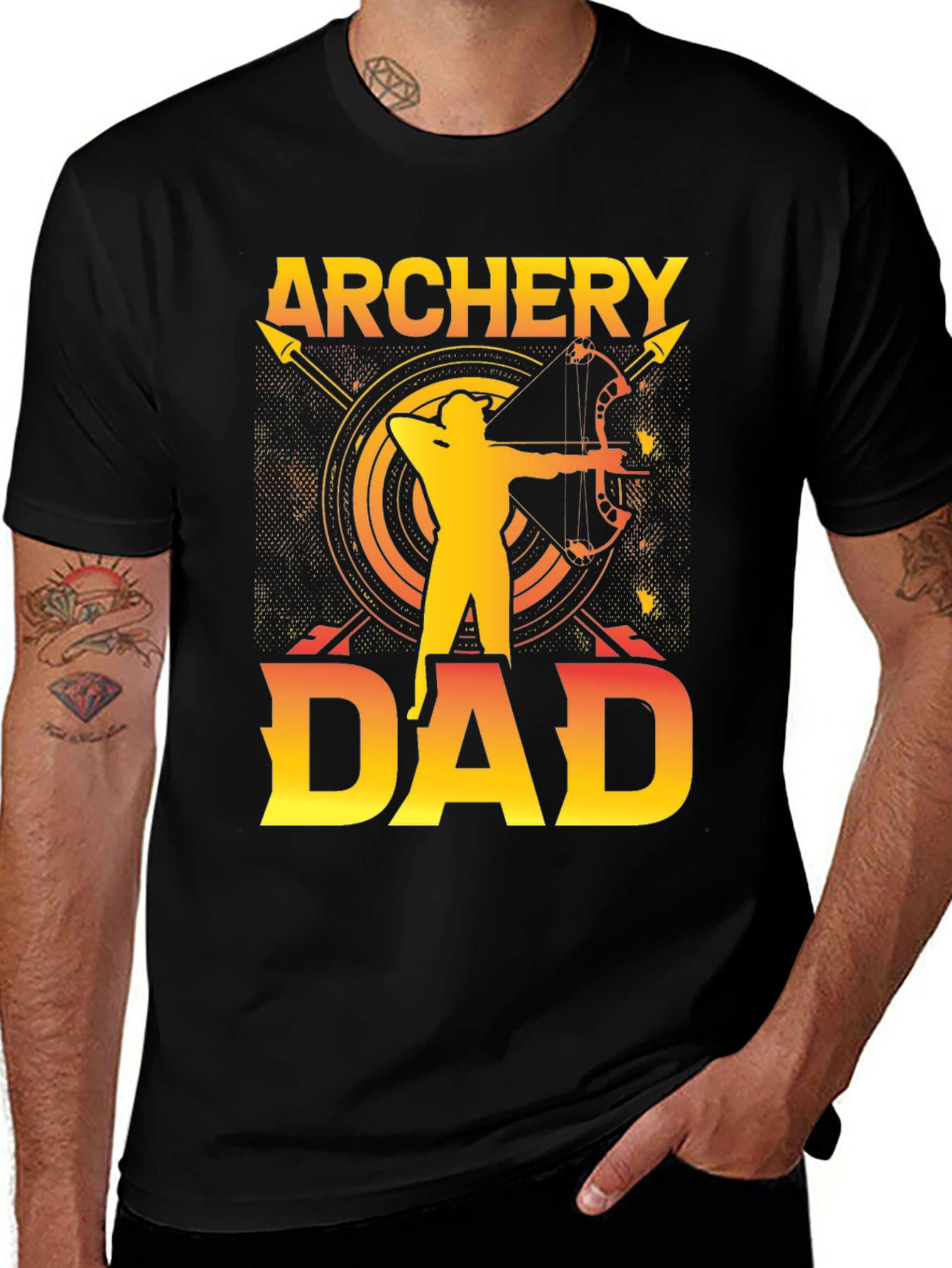 Variant 21 of Archery Dad Graphic T-Shirt