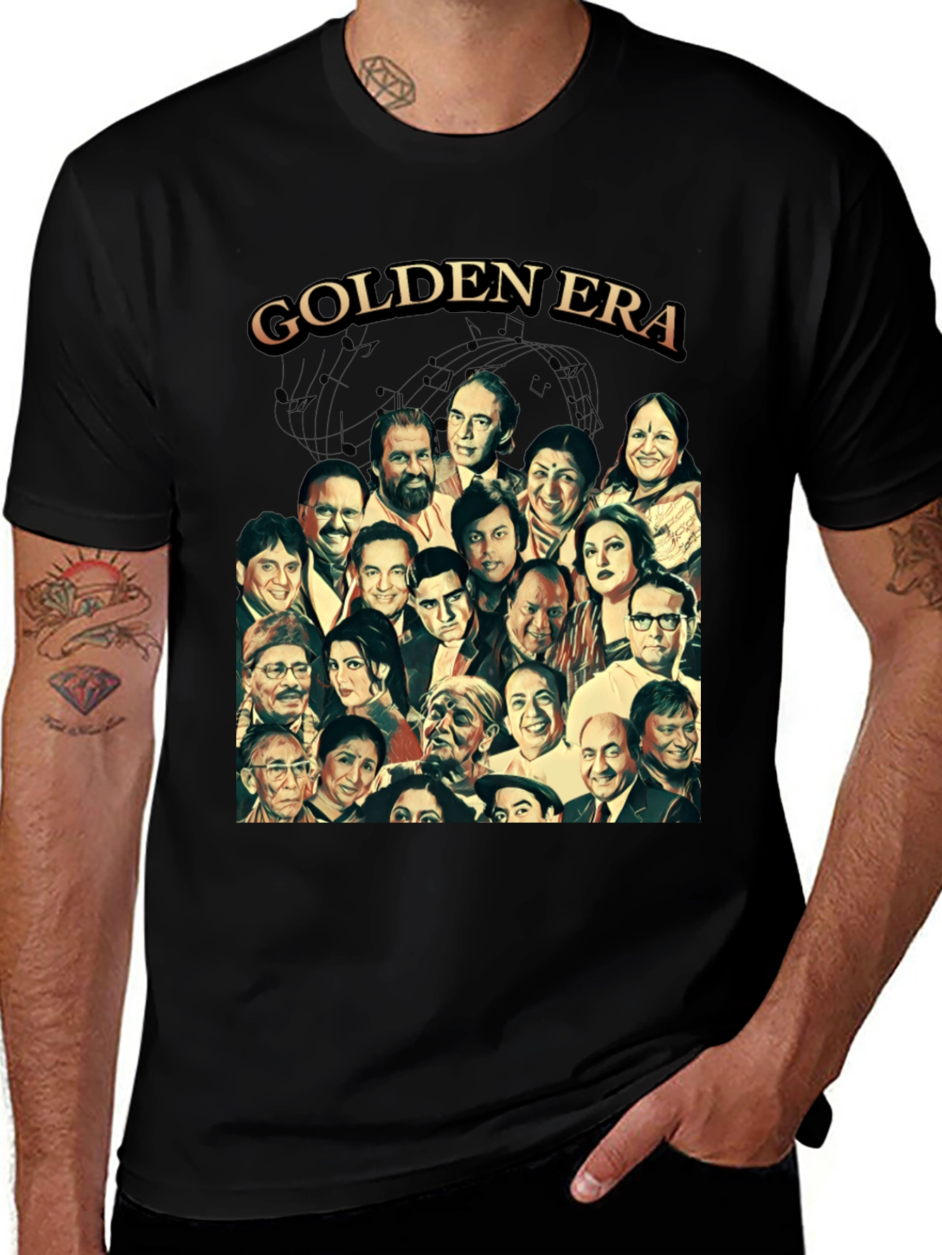 Variant 10 of Golden Era Music T-Shirt