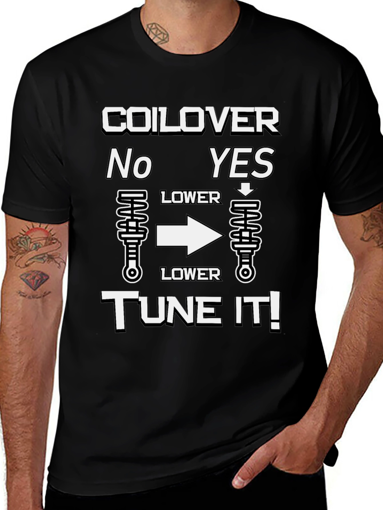 Variant 14 of Coilover Tune It! T-Shirt