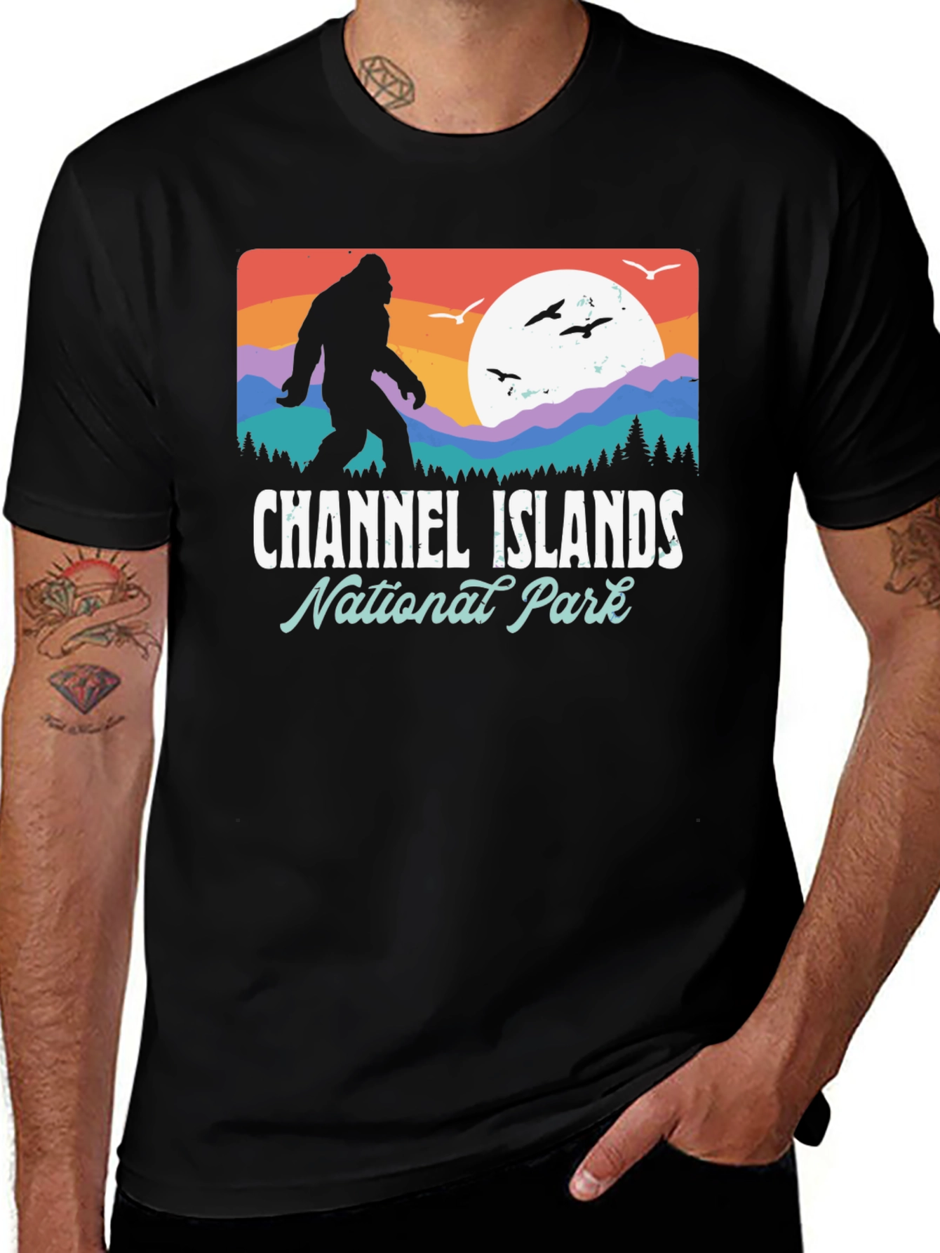 Channel Islands National Park Bigfoot T-Shirt