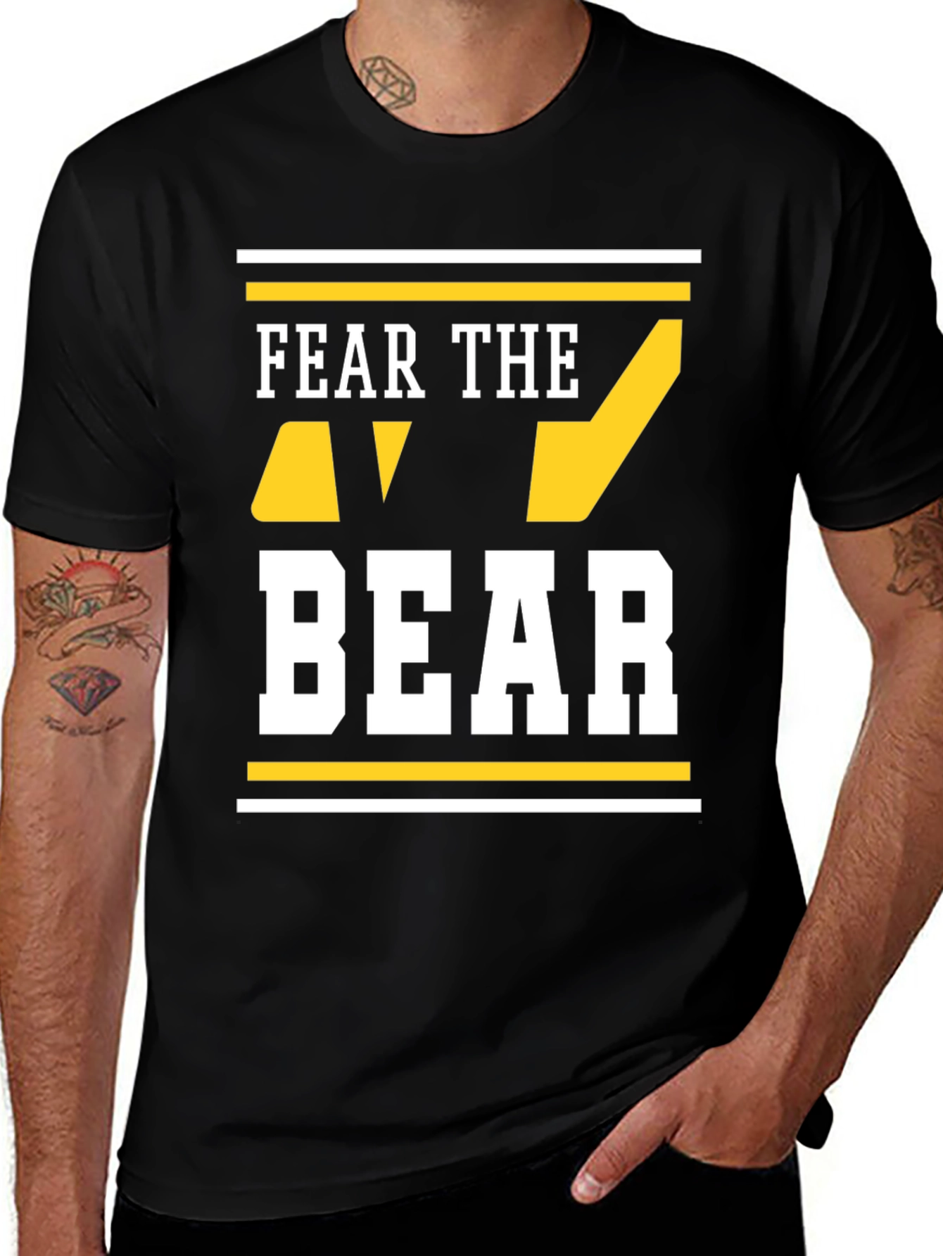 Variant 21 of Fear the Bear Graphic Tee