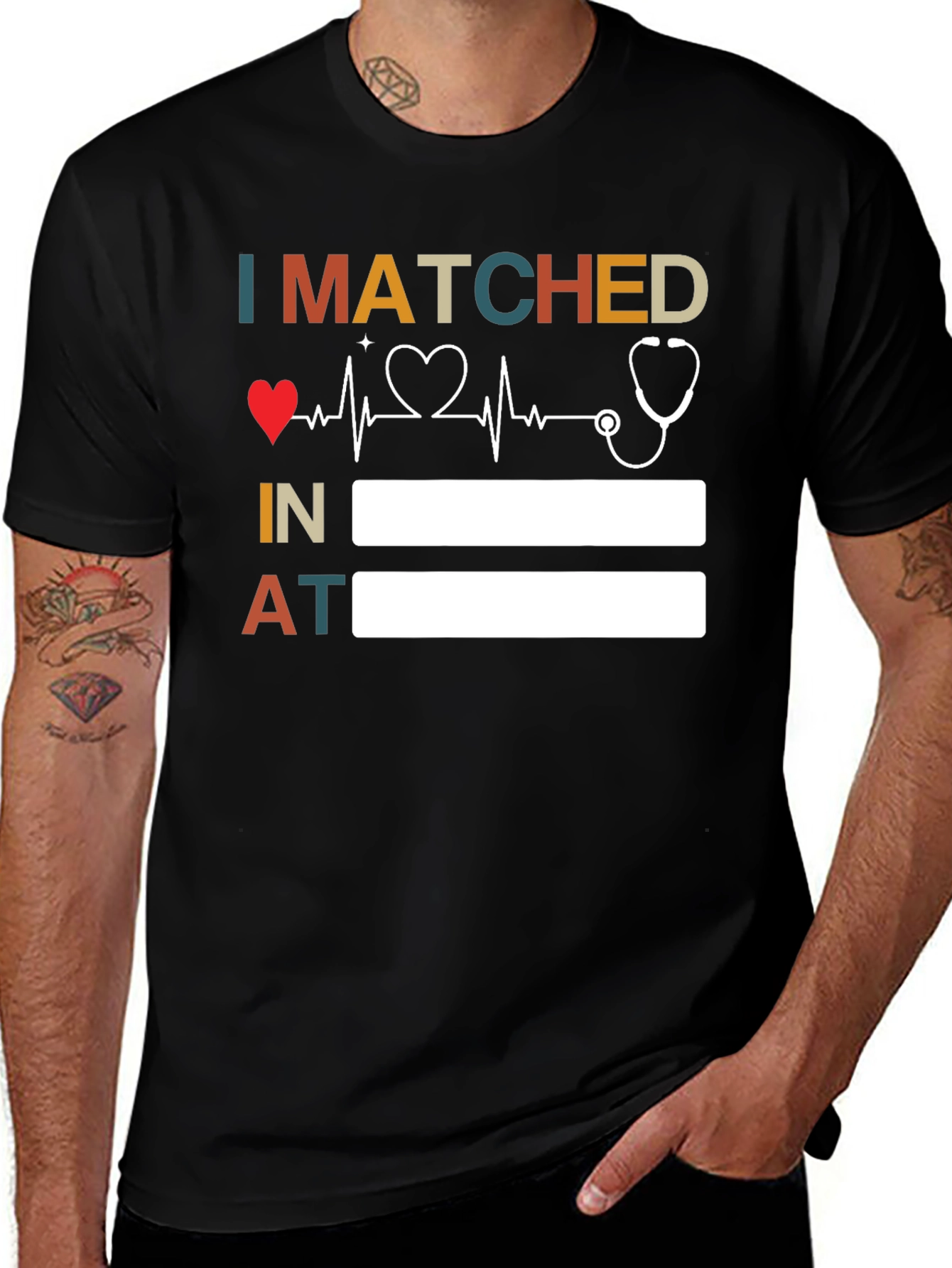 Variant 3 of I Matched T-Shirt for Medical Residents