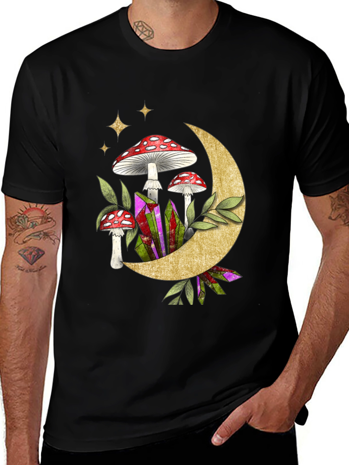 Variant 8 of Mushroom Moon Graphic Tee