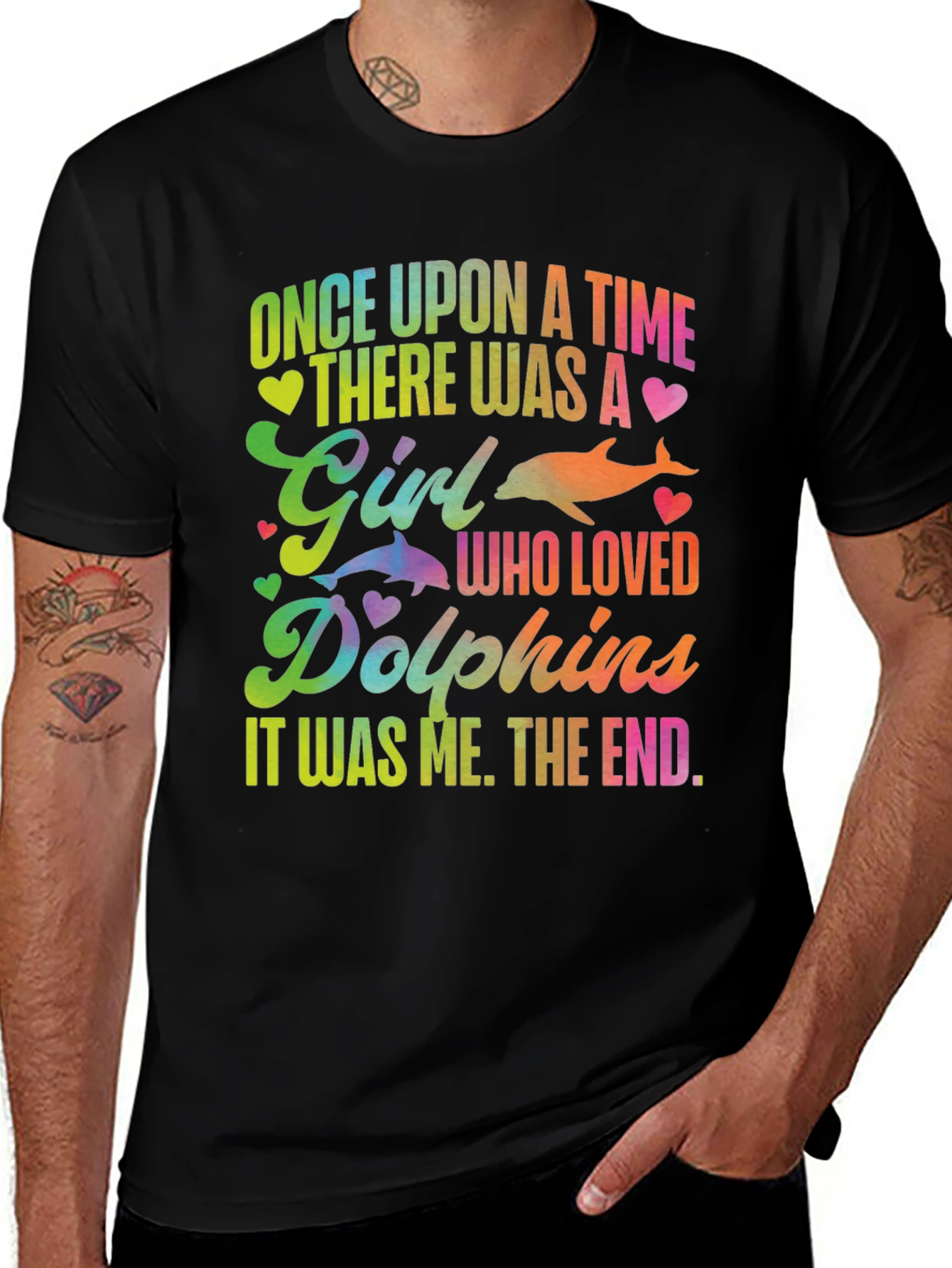 Variant 5 of Dolphin Lover T-Shirt - Once Upon a Time Graphic Tee