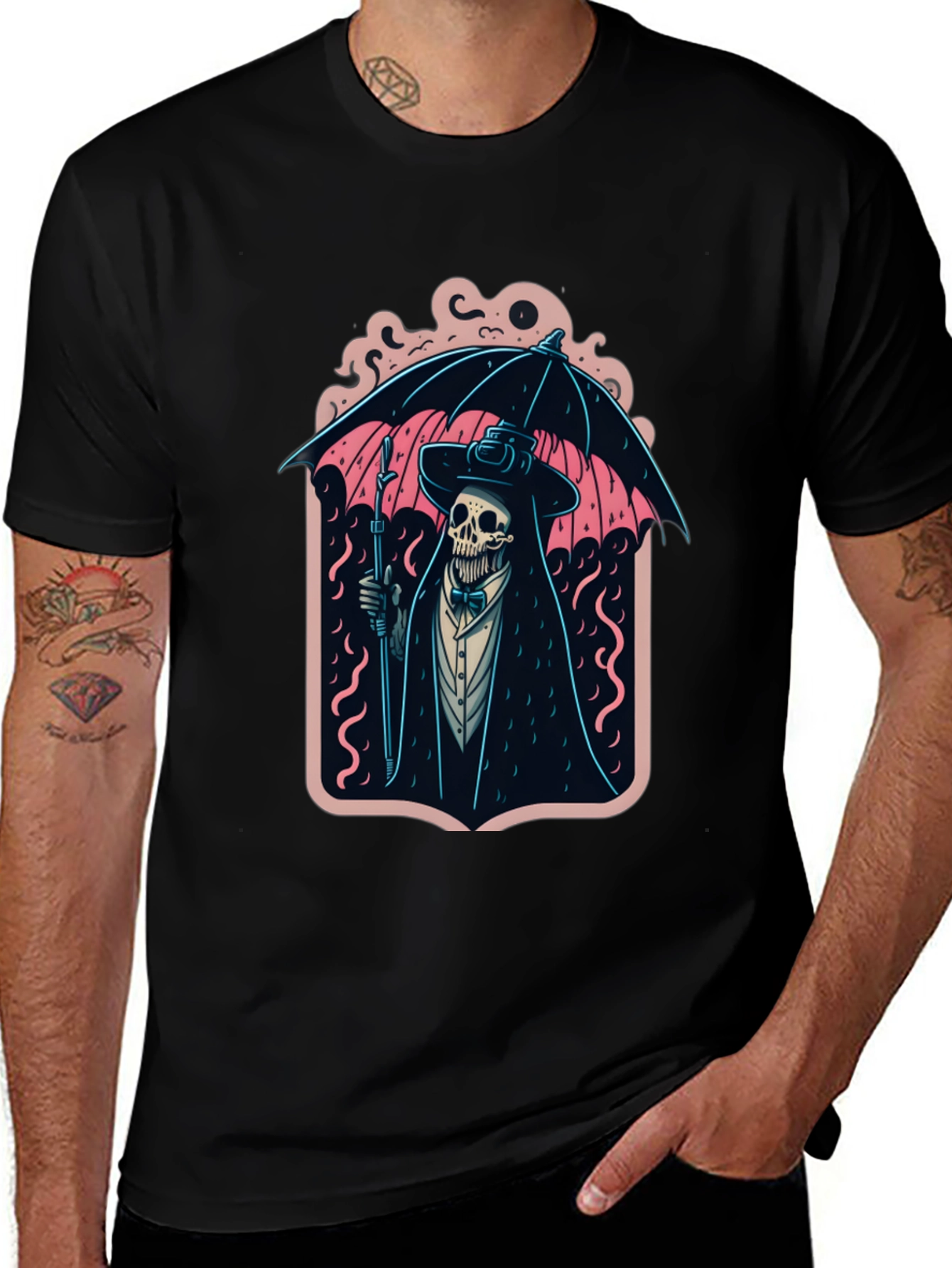 Variant 21 of Grim Reaper Umbrella Graphic Tee