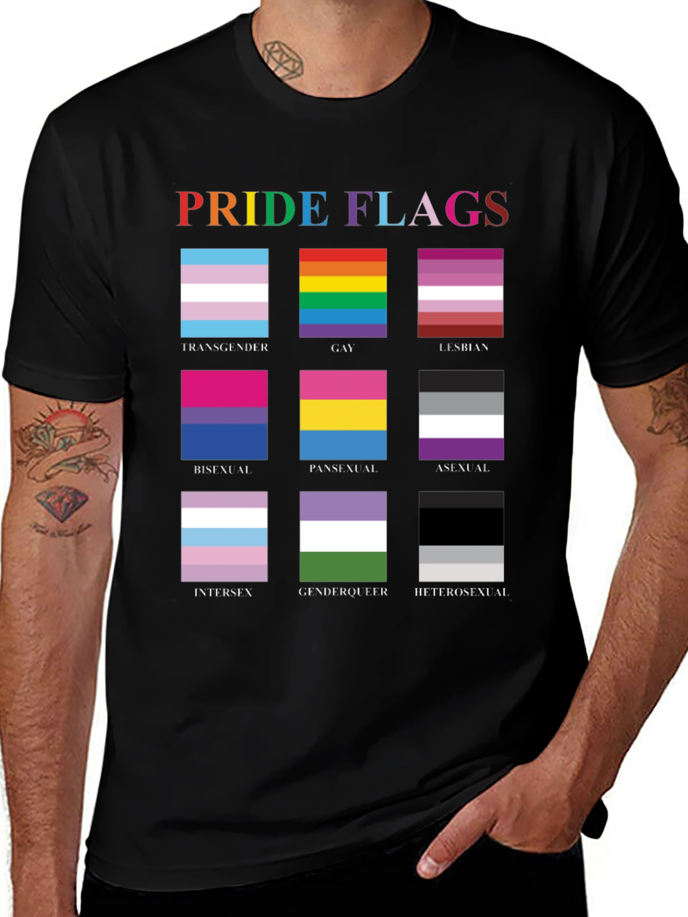 Pride Flags LGBTQ+ T-Shirt