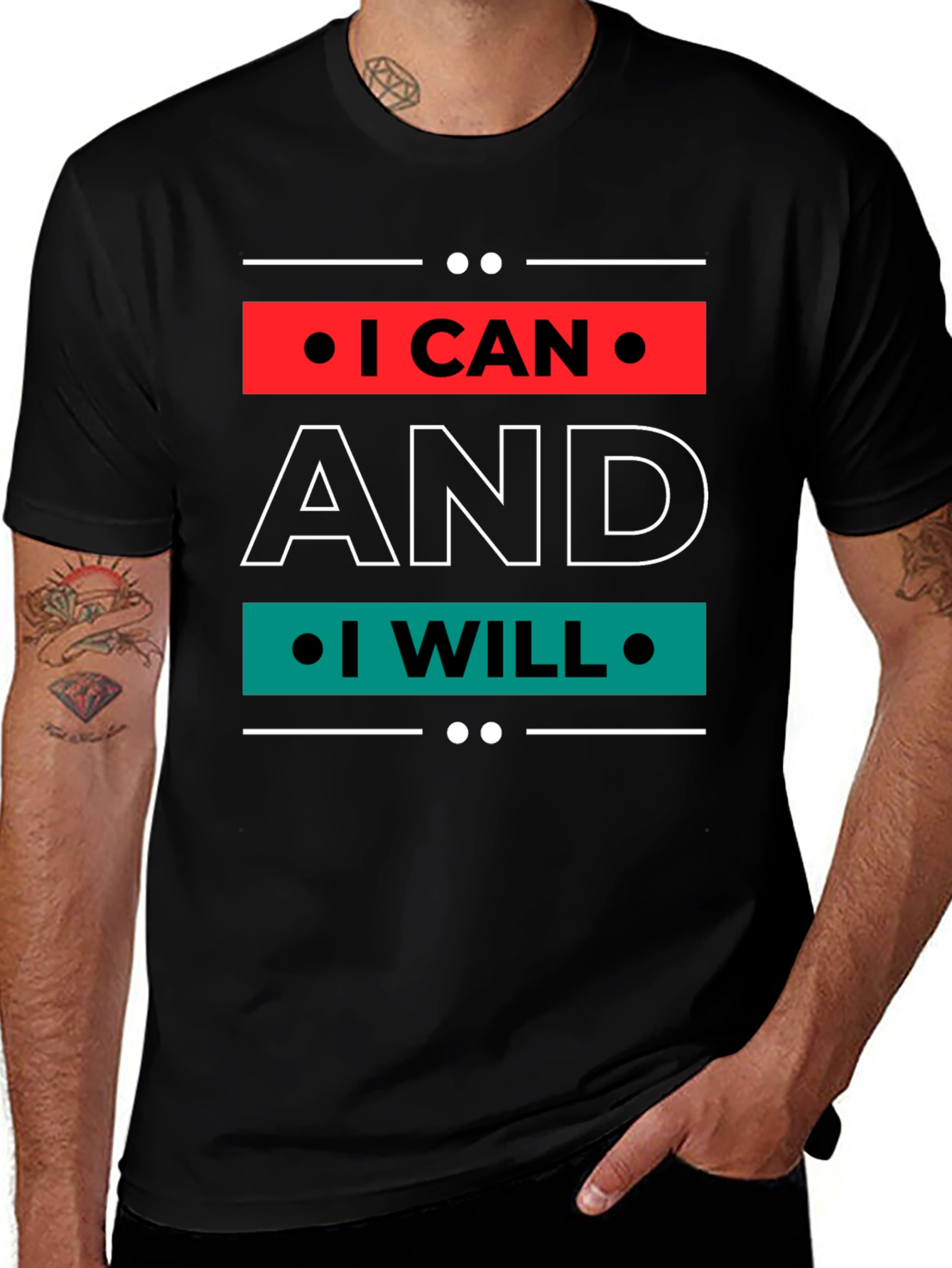 I Can and I Will Graphic T-Shirt