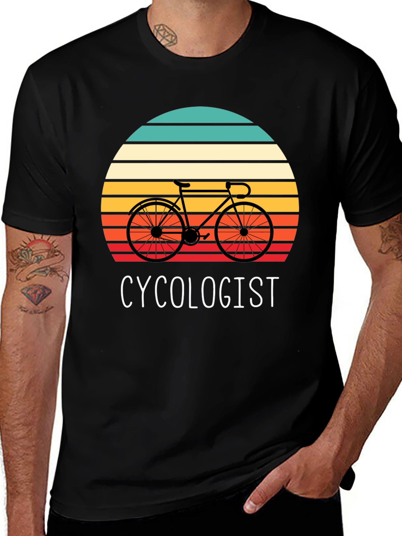 Cycologist T-Shirt - Retro Cycling Design