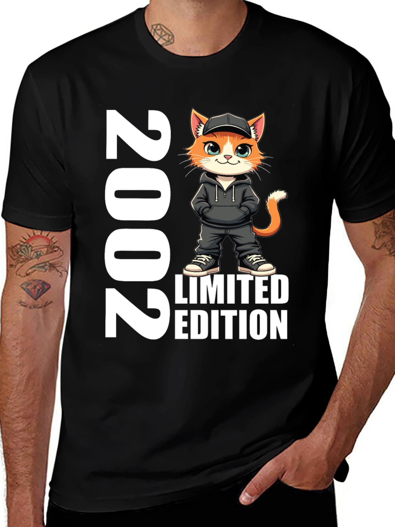 Variant 5 of 2002 Limited Edition Cat T-Shirt