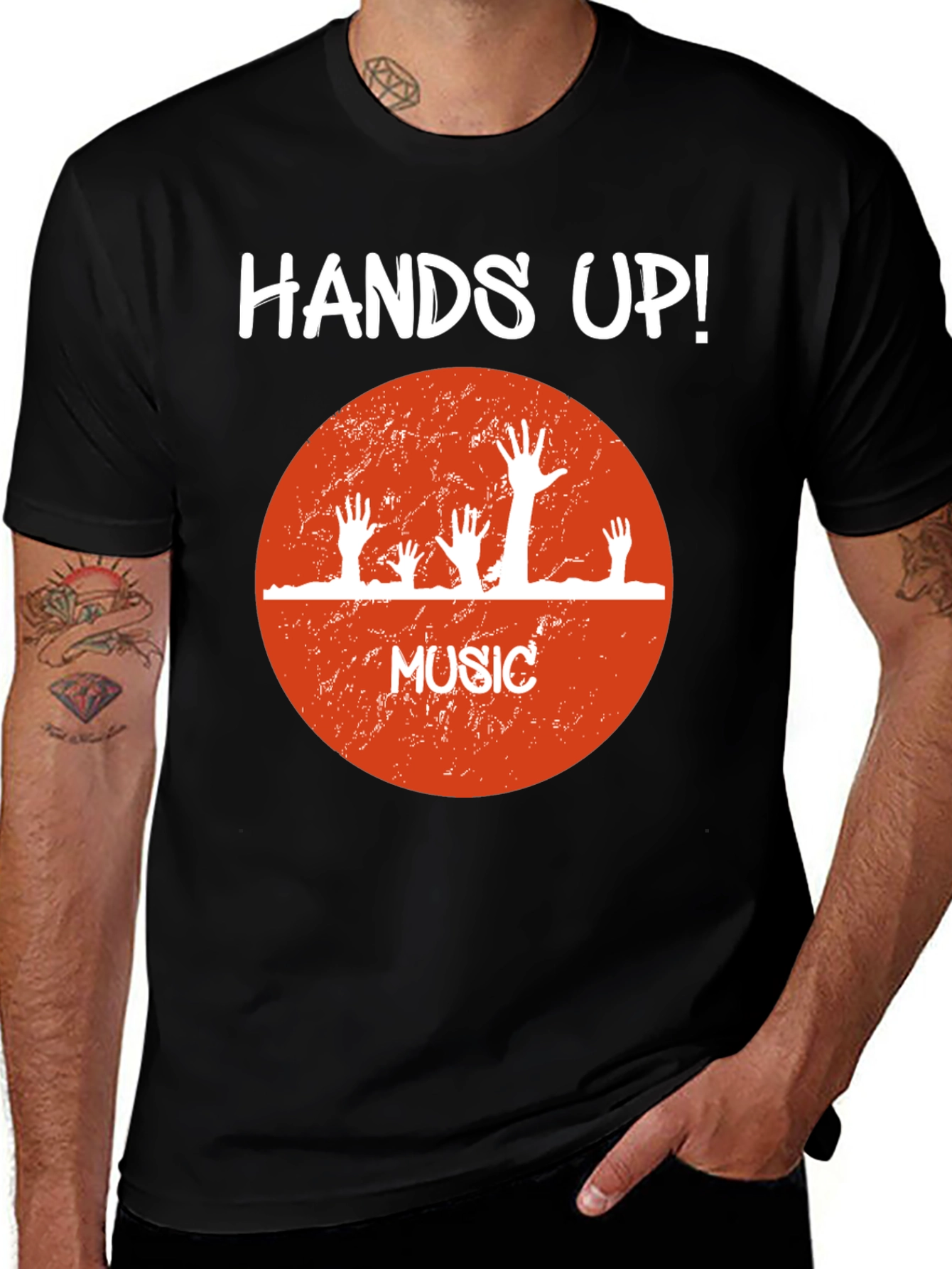 Hands Up Music T-Shirt