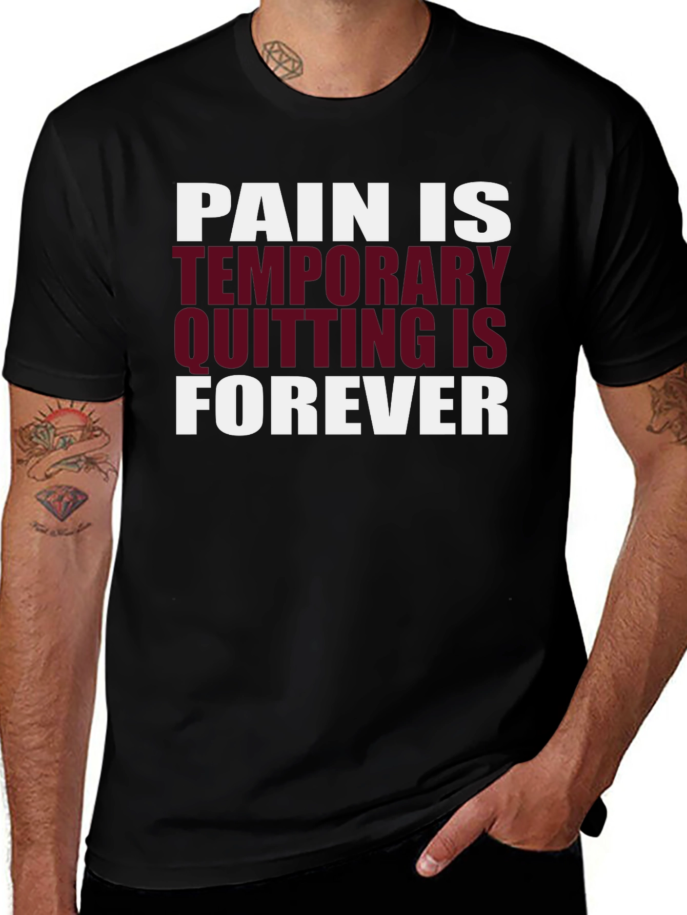 Variant 15 of Motivational Pain is Temporary T-Shirt