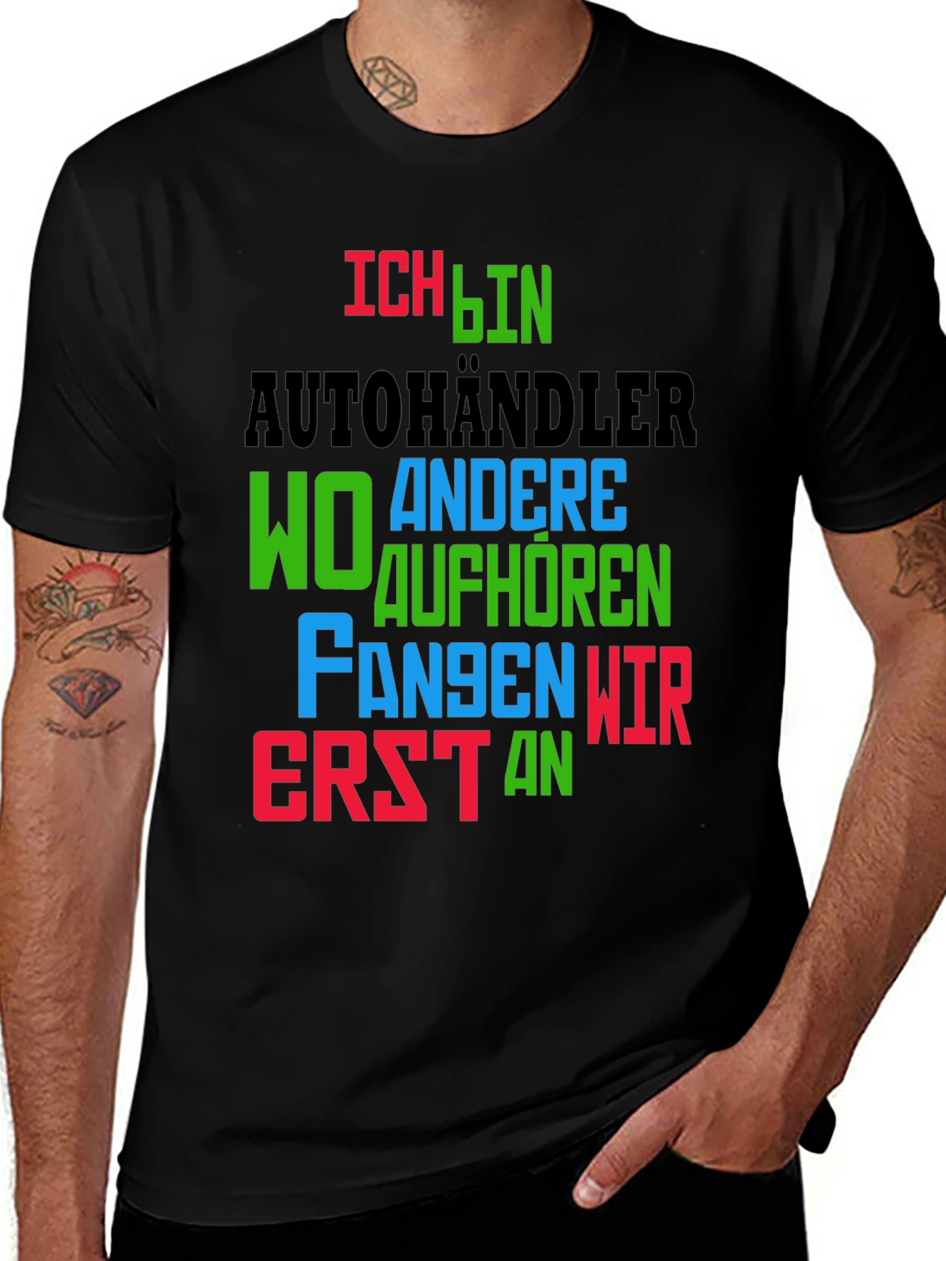 Variant 5 of Ich Bin Autohändler T-Shirt - Car Dealer Humor