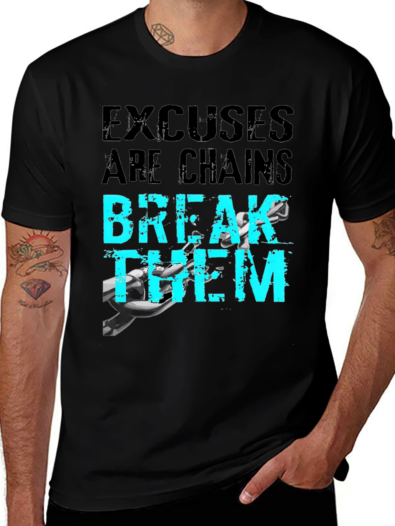 Variant 4 of Break The Chains Graphic Tee