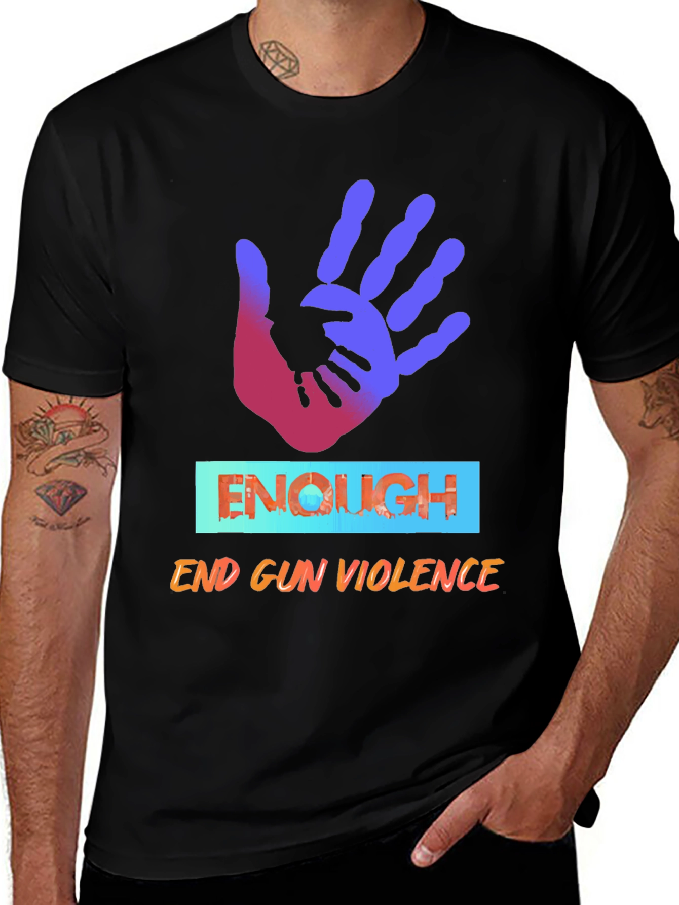 End Gun Violence T-Shirt - Enough Design