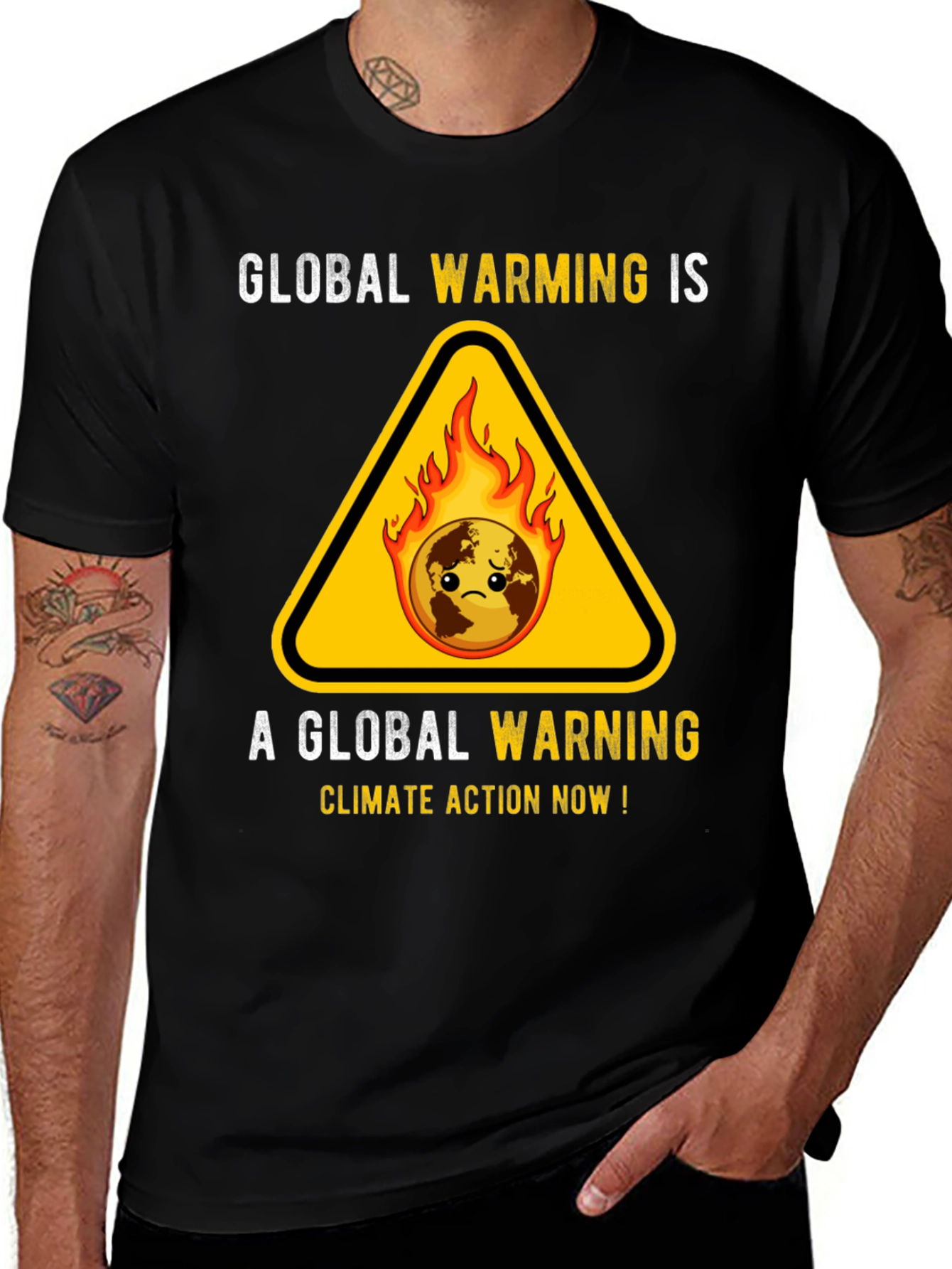 Global Warming Awareness Graphic Tee