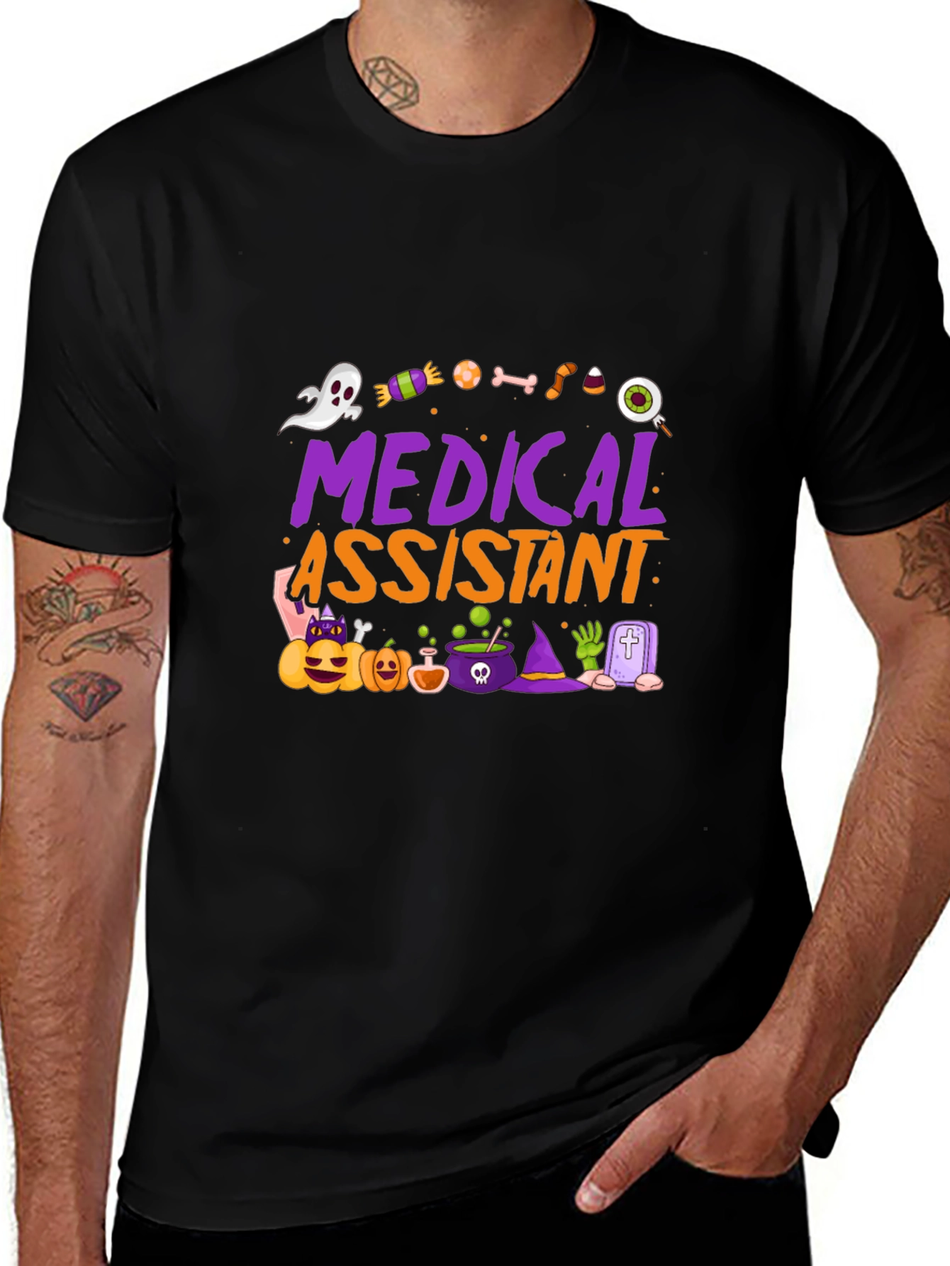Variant 16 of Medical Assistant Halloween T-Shirt