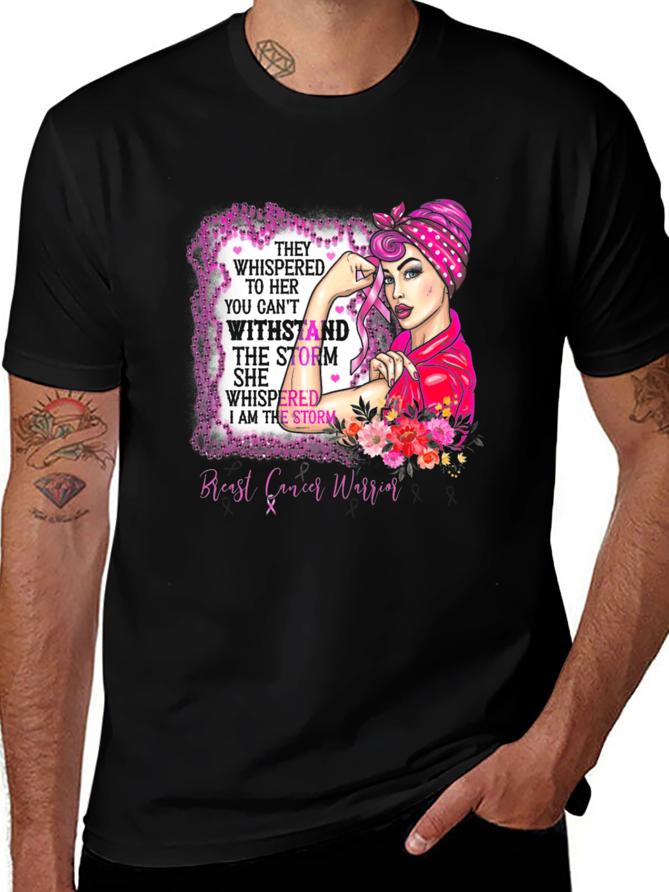 Breast Cancer Warrior T-Shirt