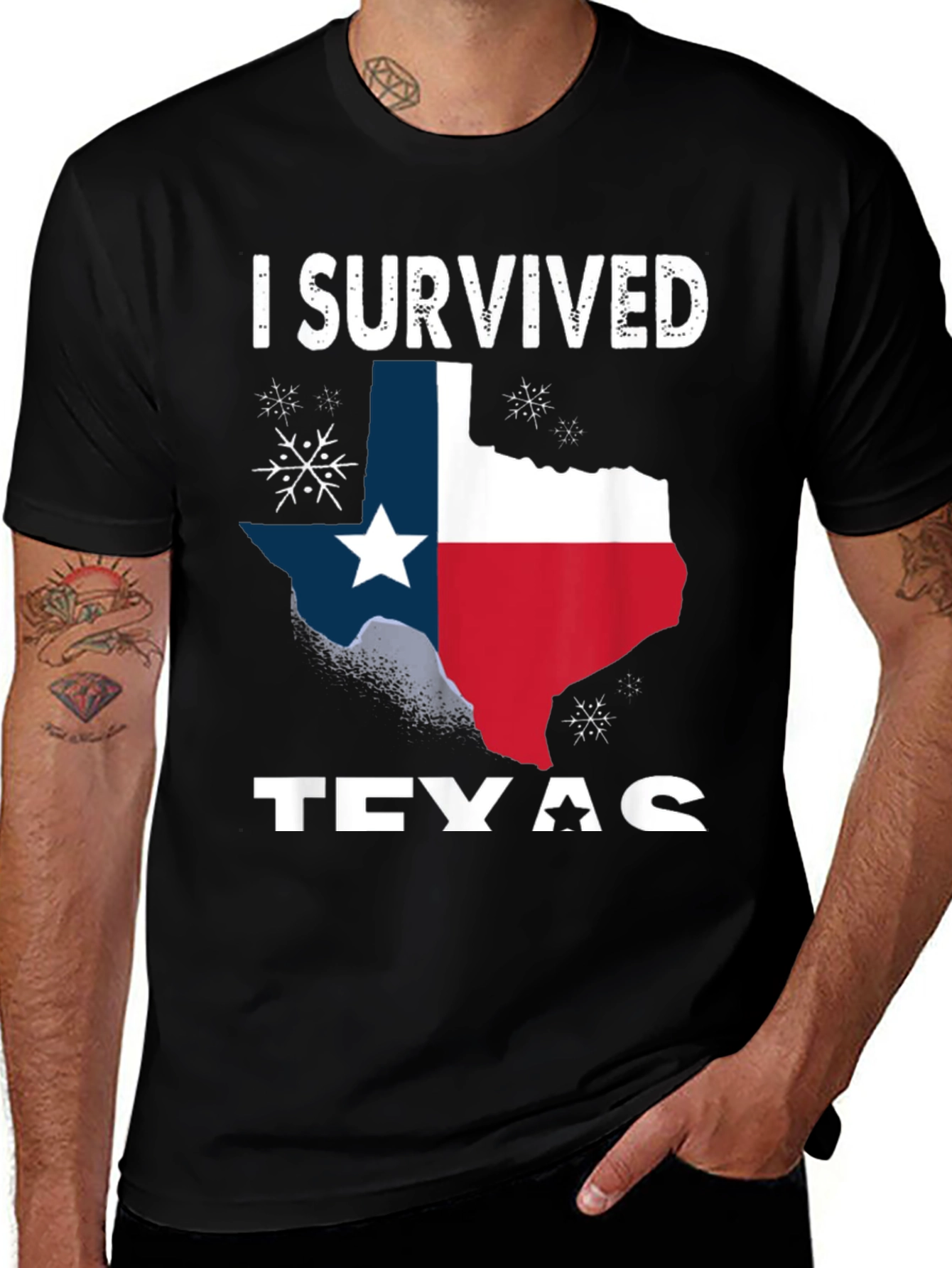 I Survived Texas Graphic Tee