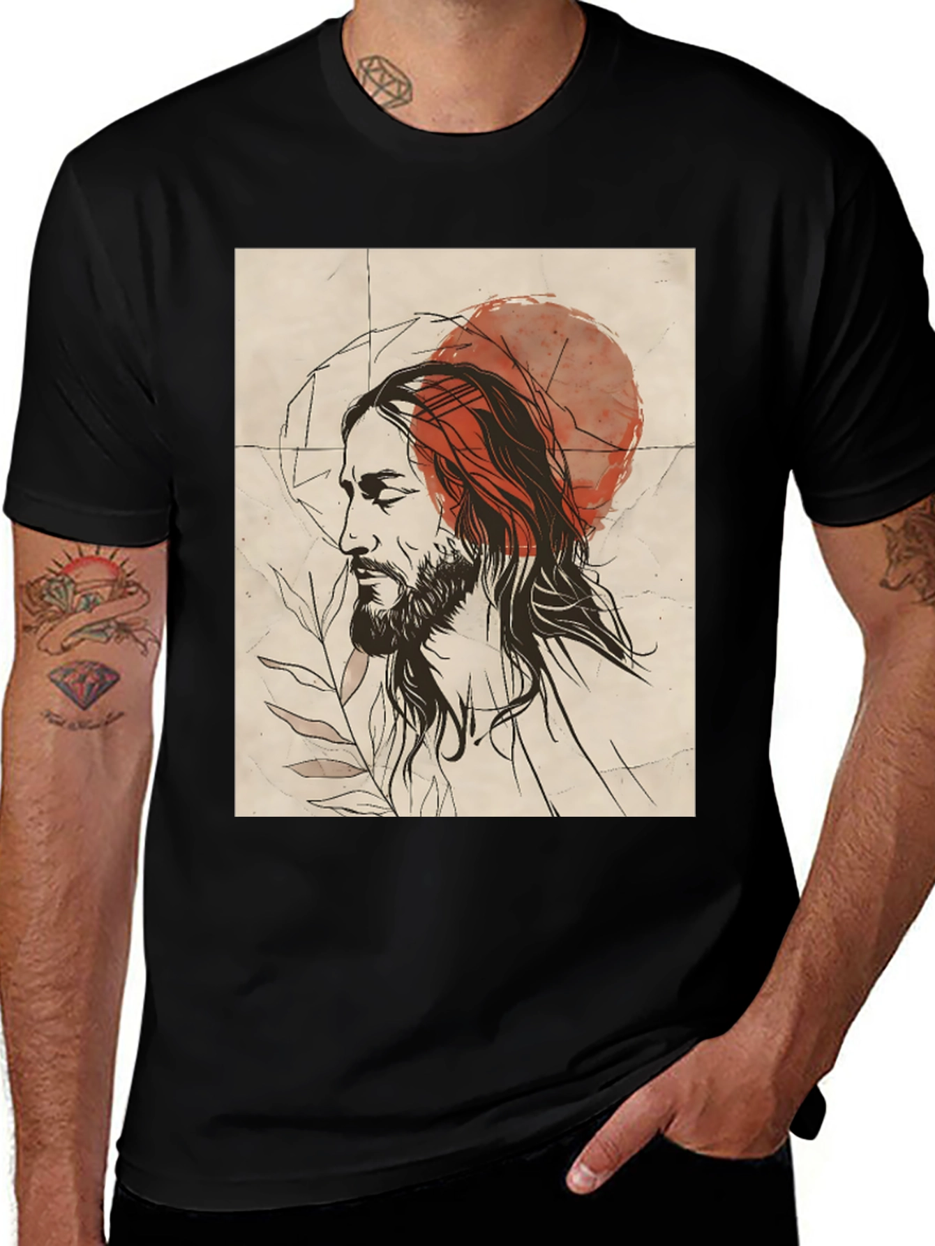 Variant 30 of Jesus Graphic Tee - Stylish Christian Apparel