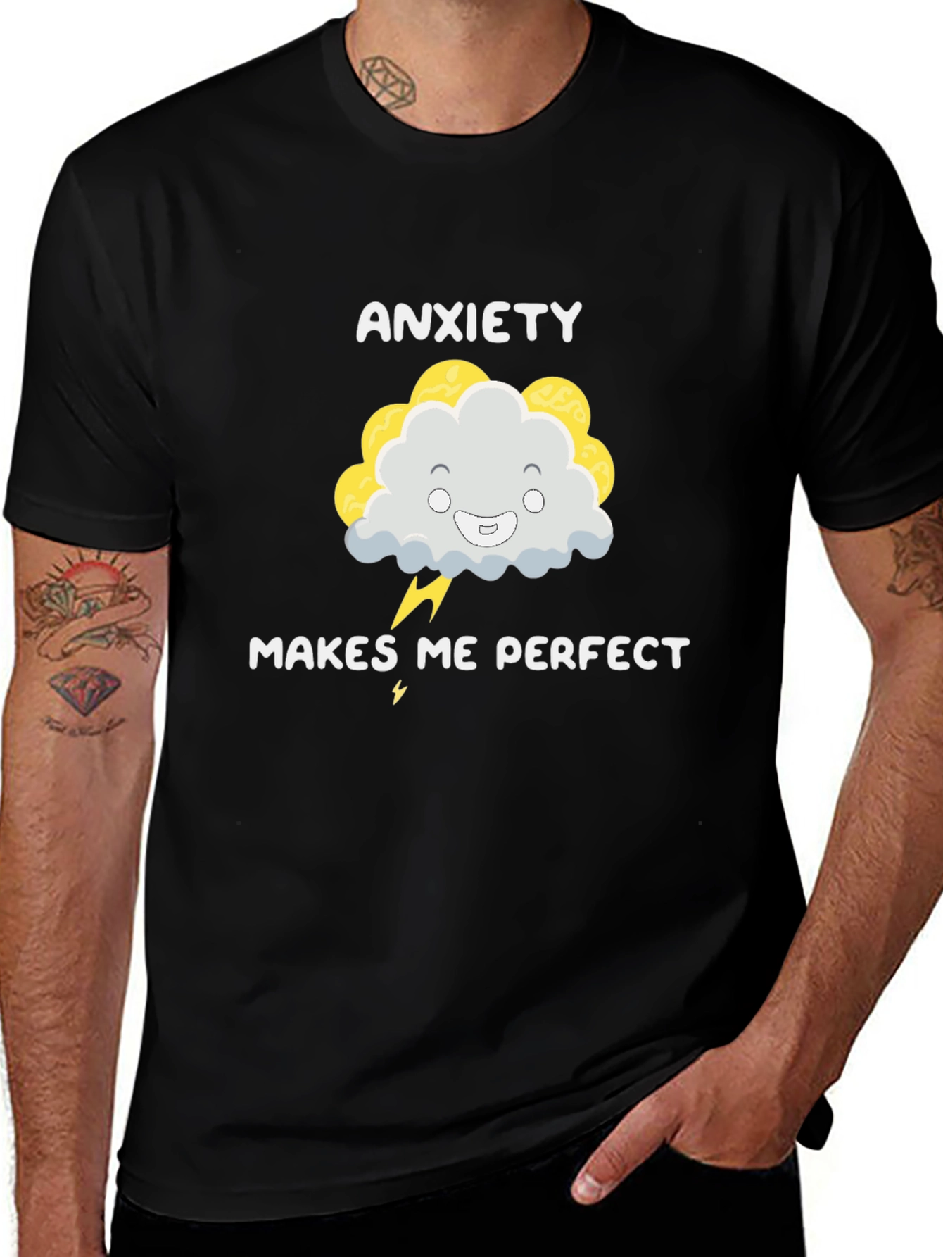 Variant 3 of Anxiety Makes Me Perfect Graphic T-Shirt