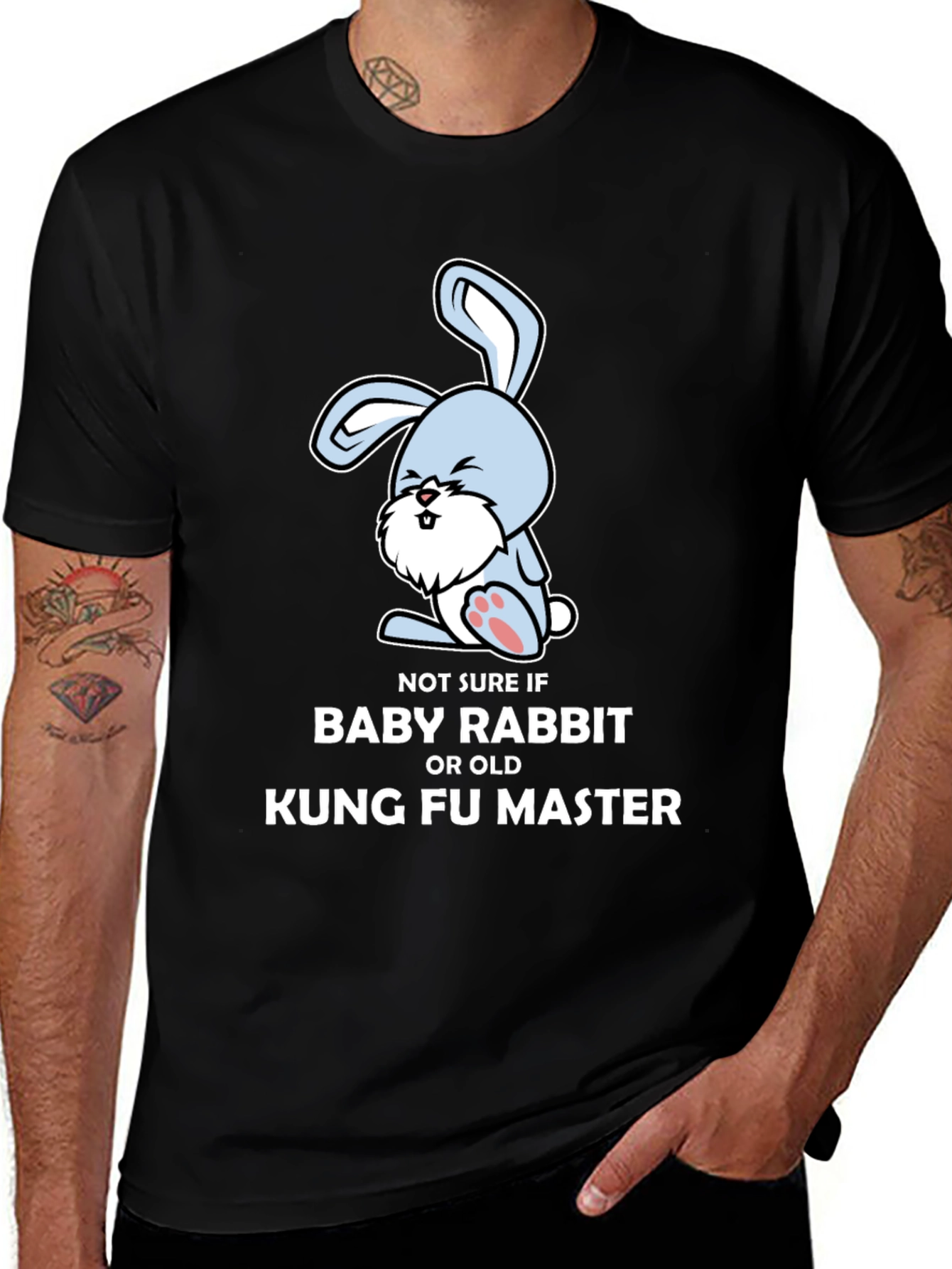 Variant 14 of Kung Fu Master Rabbit T-Shirt