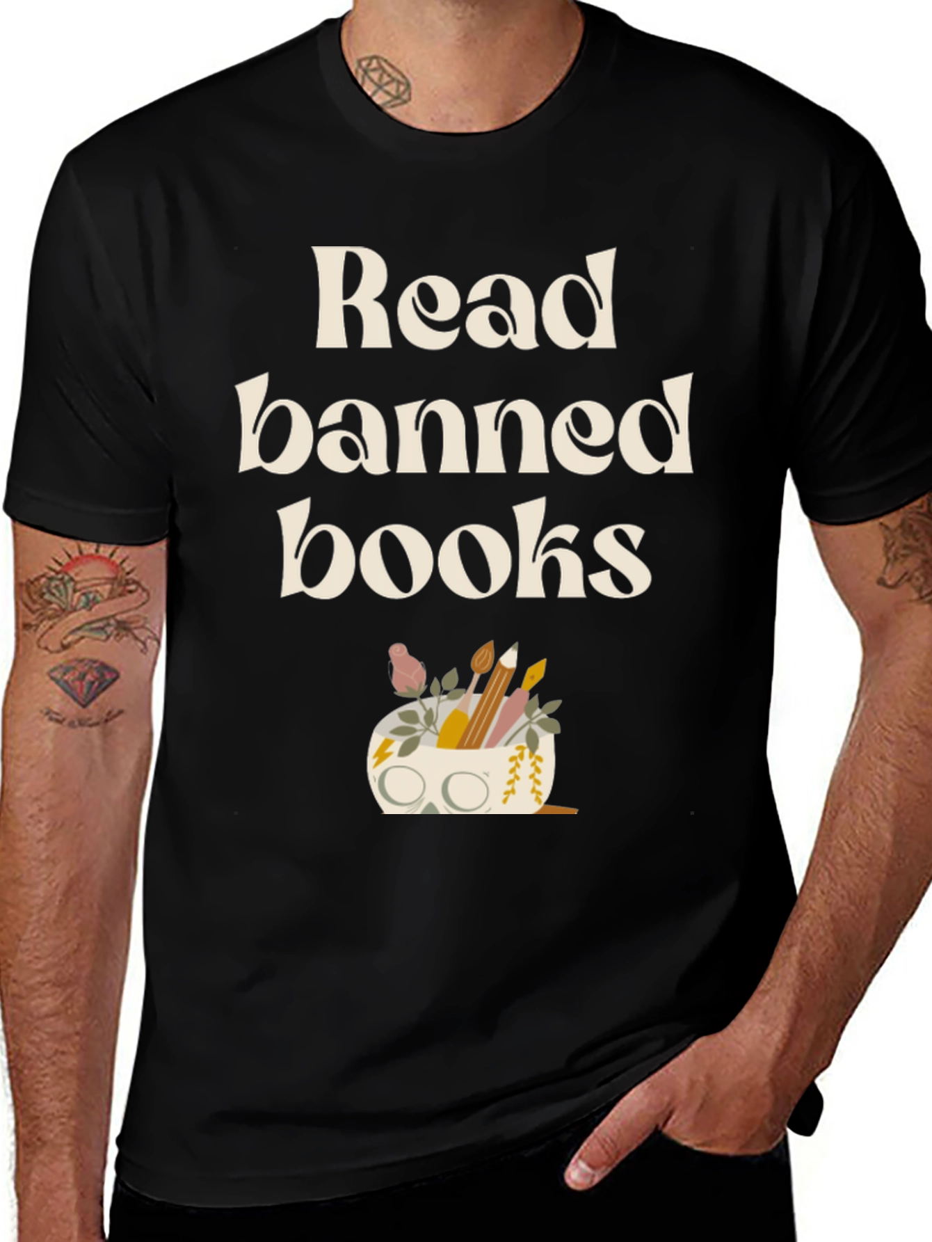 Variant 25 of Read Banned Books Graphic Tee