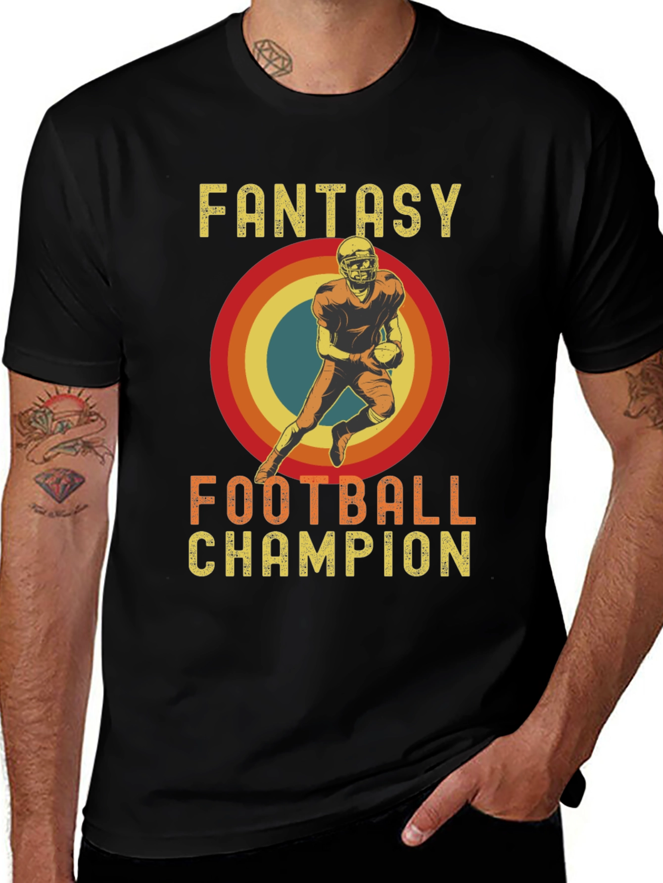 Variant 13 of Fantasy Football Champion Graphic Tee