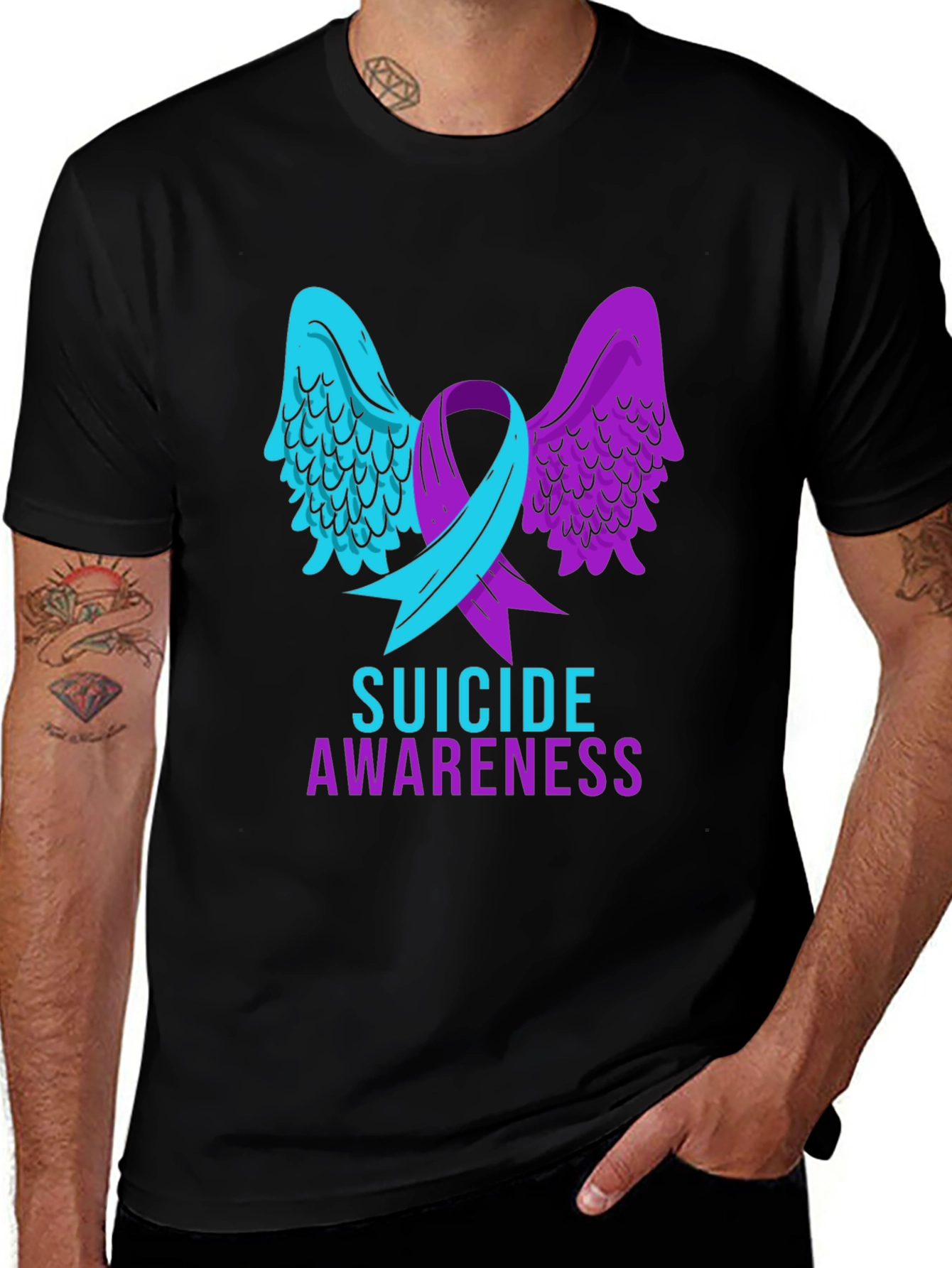 Suicide Awareness Graphic T-Shirt