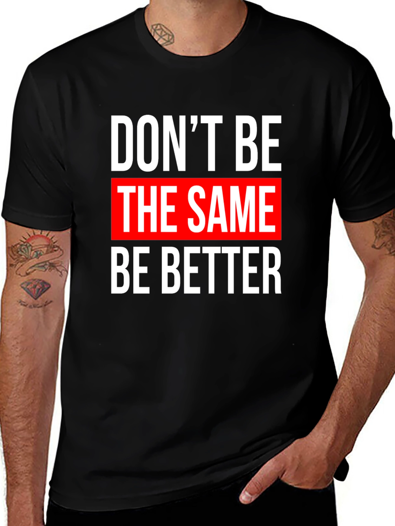 Motivational Graphic T-Shirt - Be Better