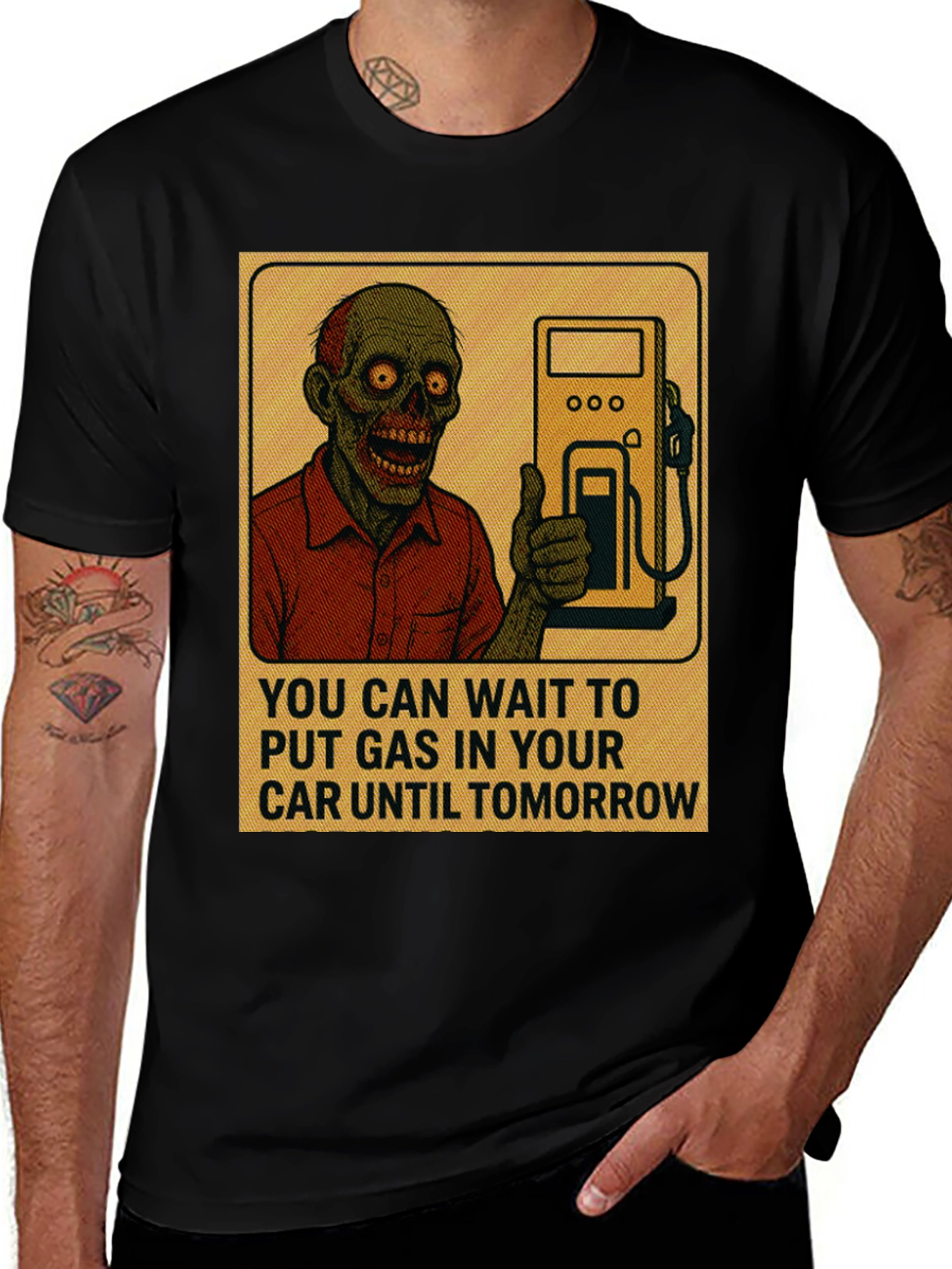 Variant 21 of Zombie Gas Tomorrow T-Shirt