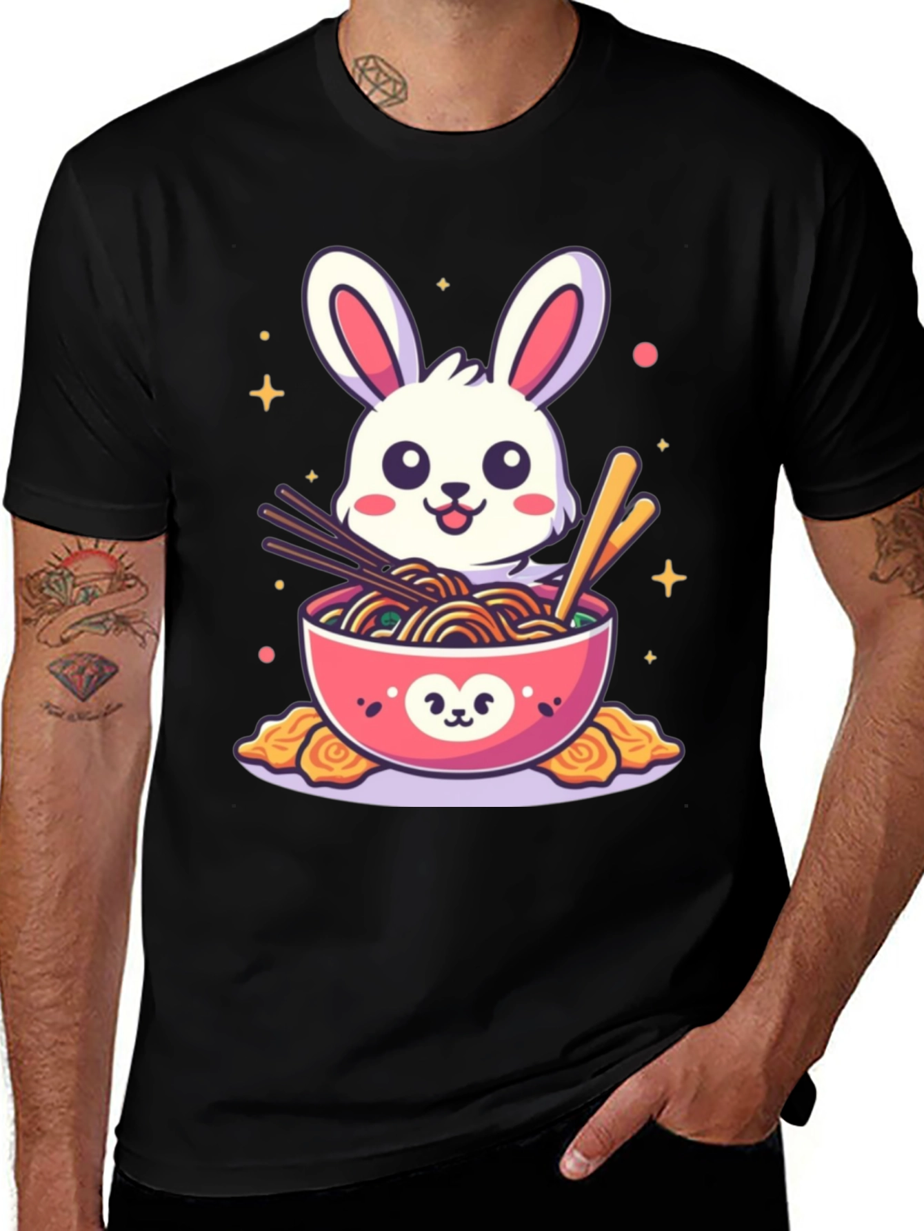 Variant 27 of Bunny Ramen Graphic Tee