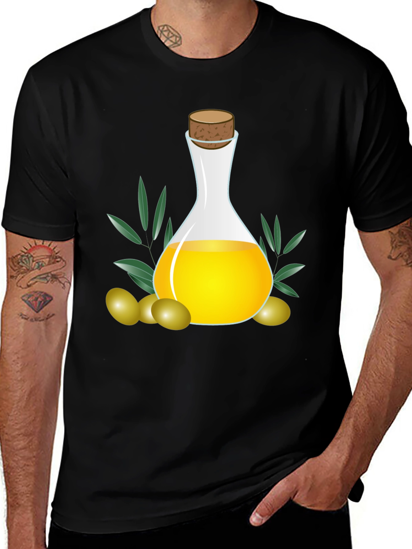 Olive Oil Graphic Tee