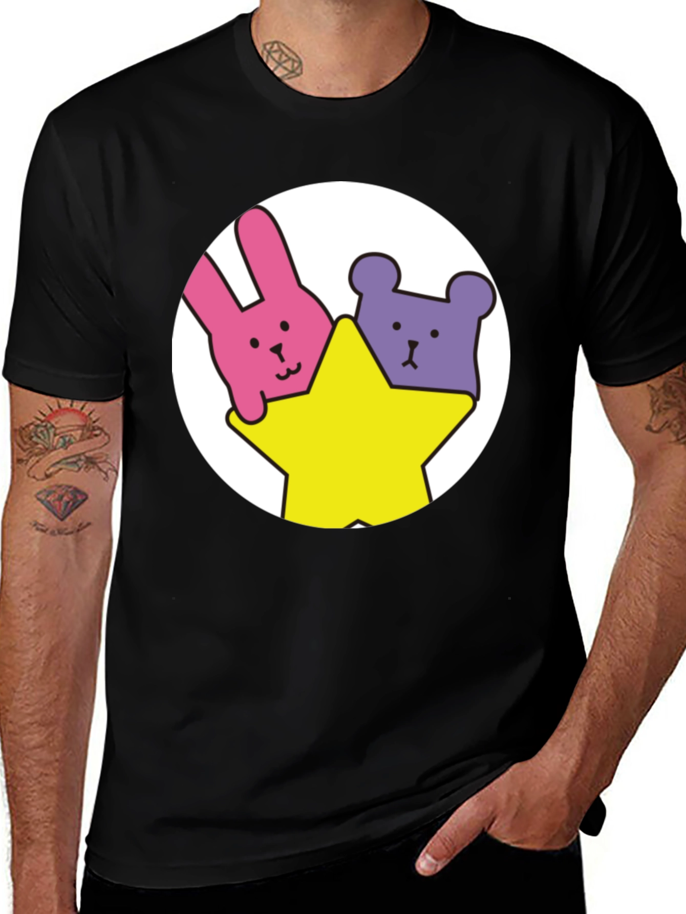 Variant 20 of Cute Cartoon Star T-Shirt