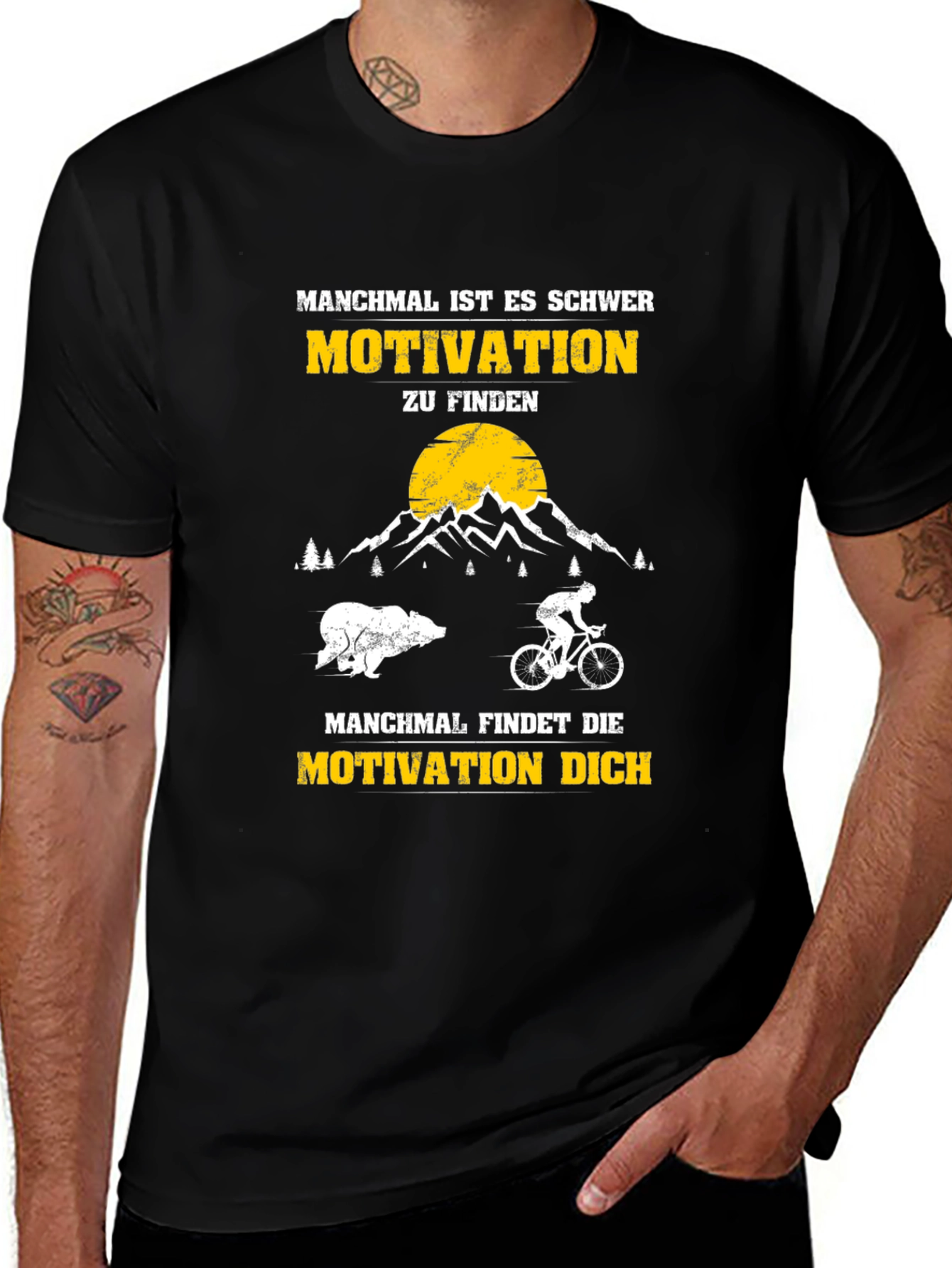 Variant 11 of Motivational German T-Shirt