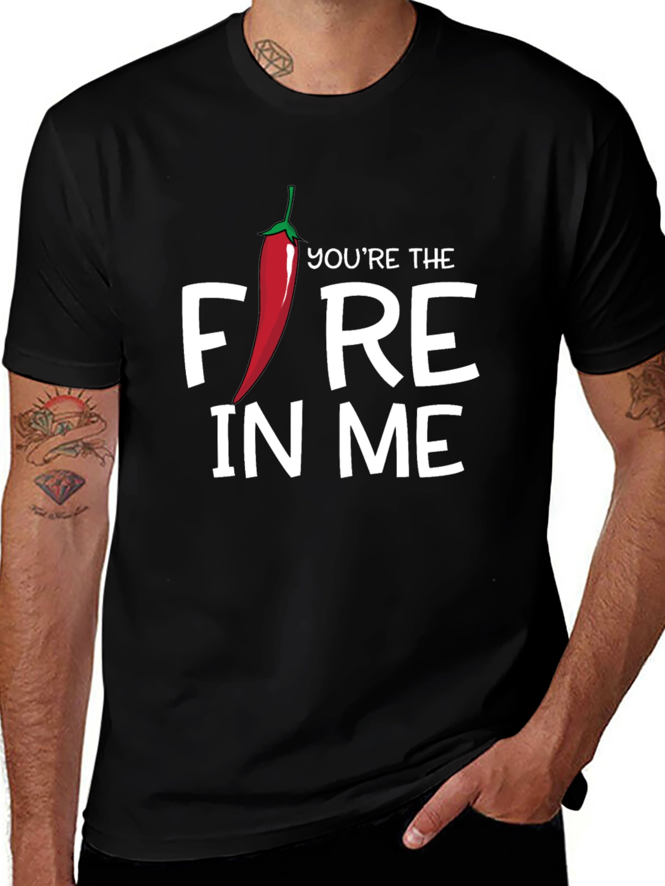 Variant 13 of You're the Fire in Me Graphic Tee