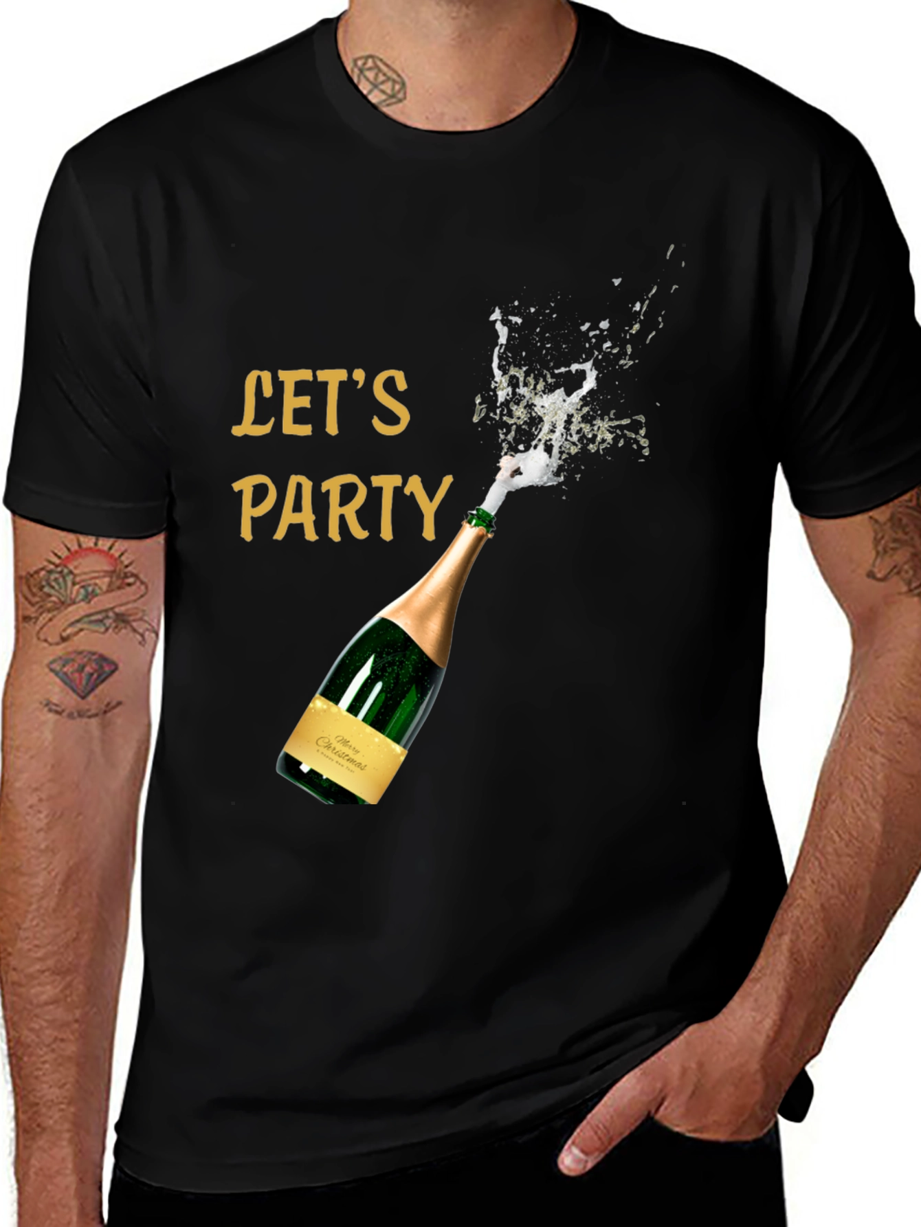 Variant 28 of Let's Party Champagne Celebration T-Shirt