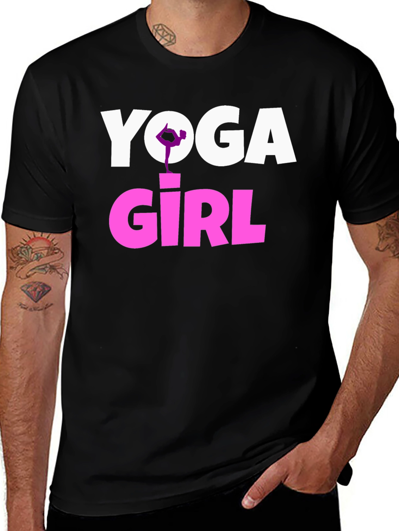Variant 15 of Yoga Girl Graphic T-Shirt