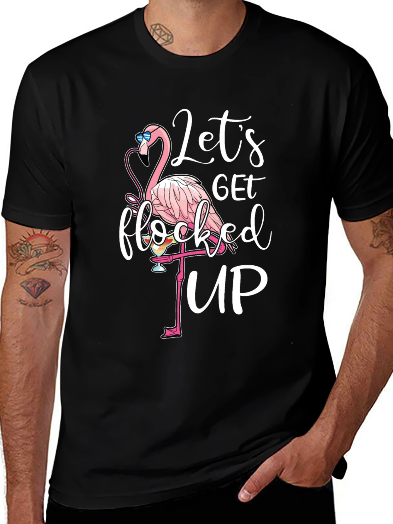 Variant 21 of Let's Get Flocked Up T-Shirt