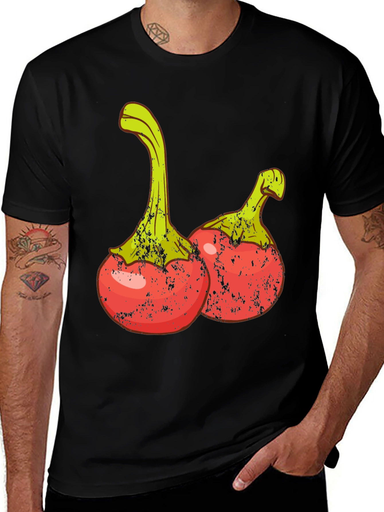 Variant 23 of Retro Chili Pepper Graphic Tee