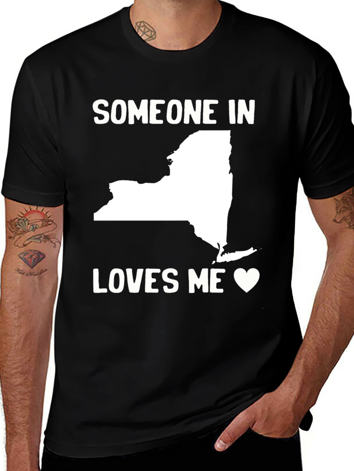 Variant 7 of Someone in New York Loves Me T-Shirt